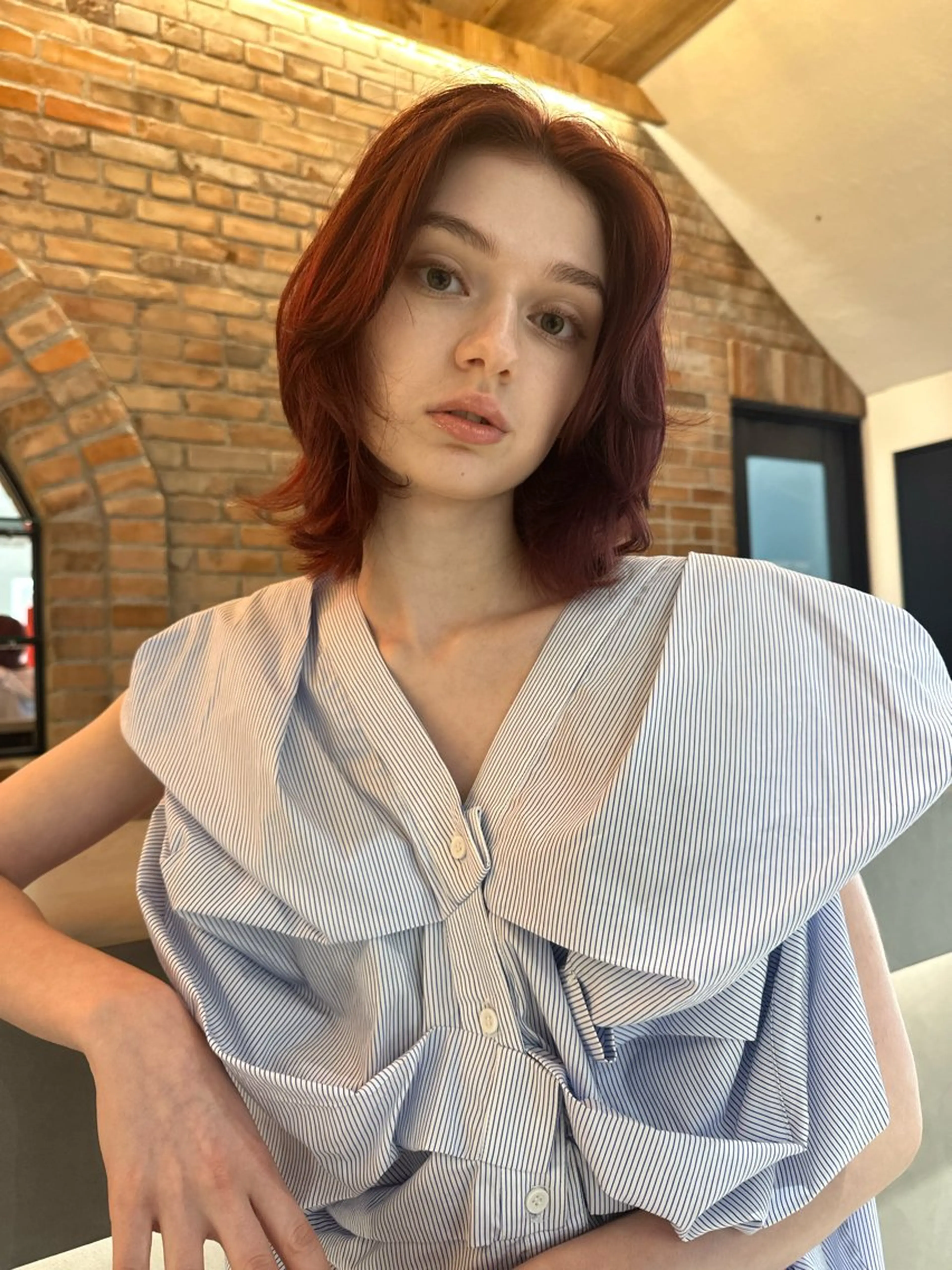 ミディアム TONI&GUY   EBISU所属・星野 菜月のヘアスタイル