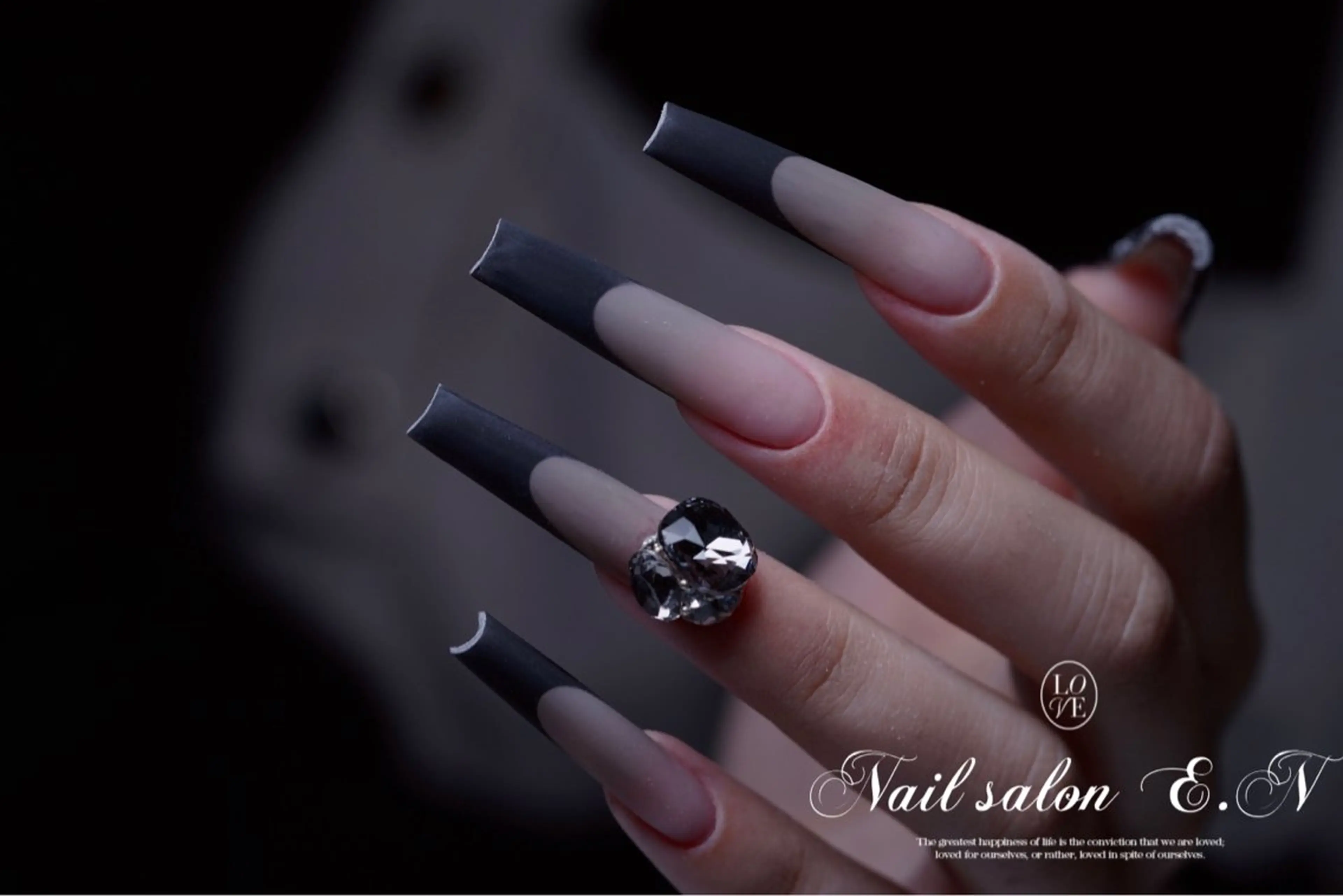 ネイル ハンドネイル E.N🦋 長さ出し/持ち込みのネイルデザイン