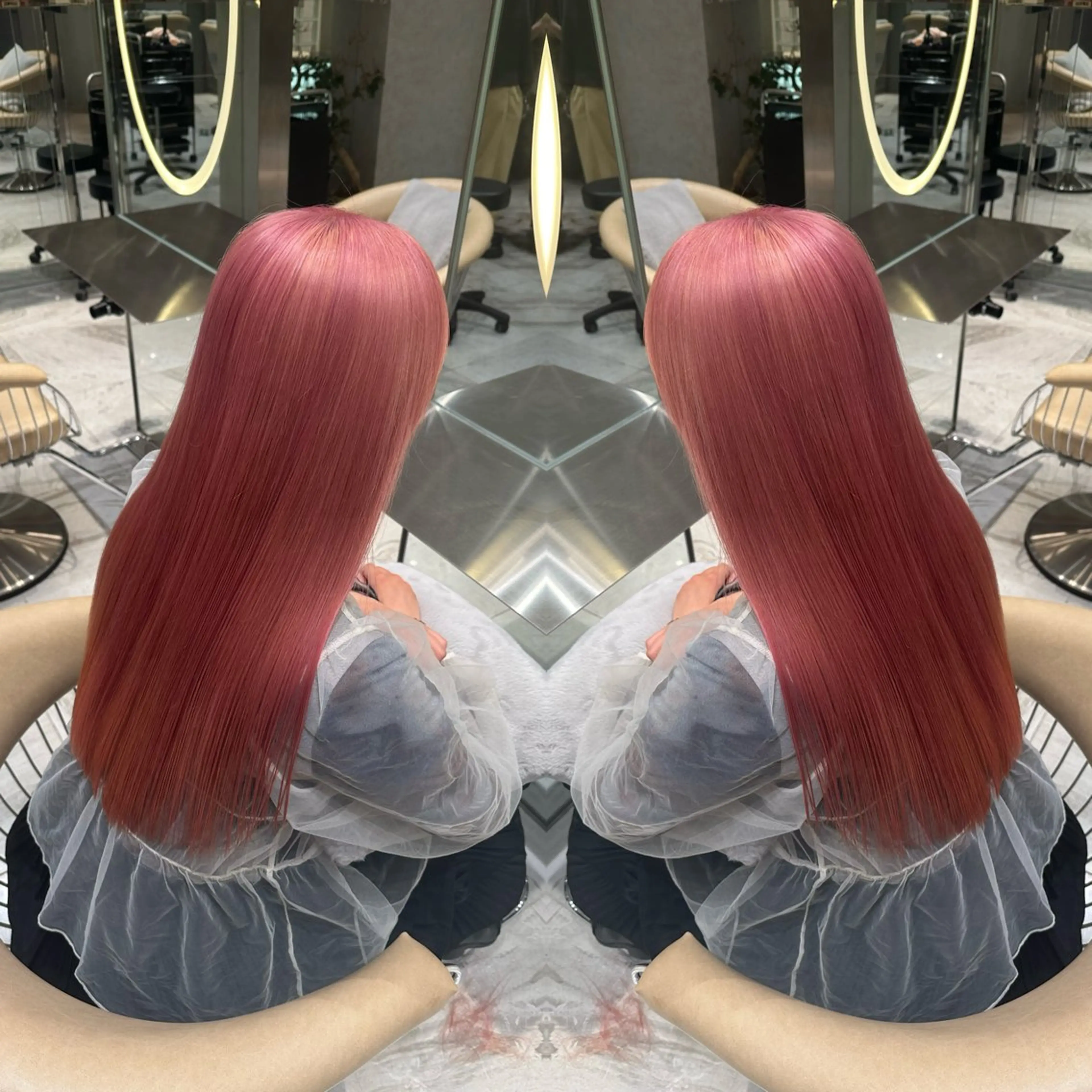 ロング カラー ヘアカラー 透明感カラー shuheiのヘアスタイル