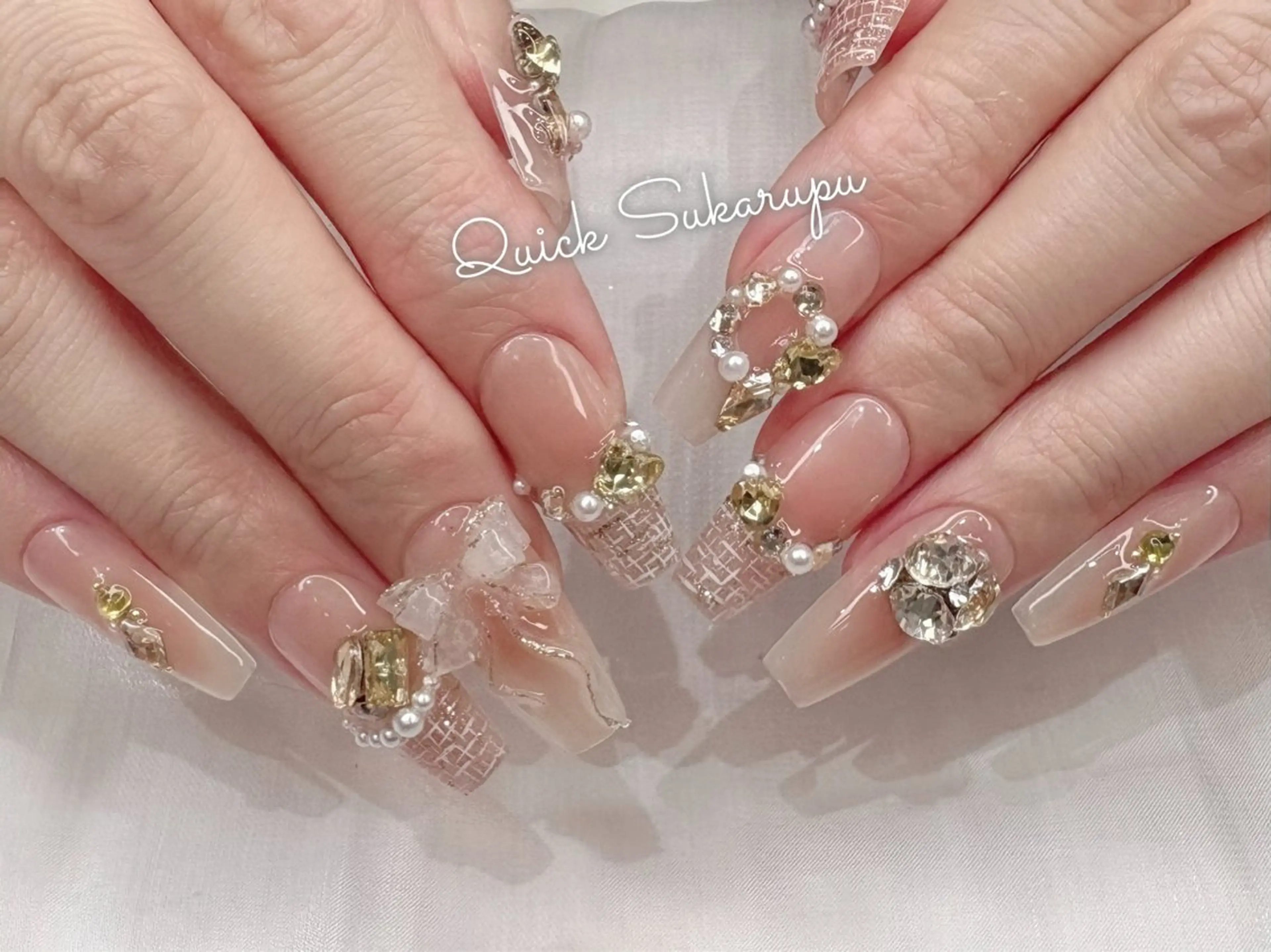 ネイル ハンドネイル Quick Sukarupu新宿のネイルデザイン