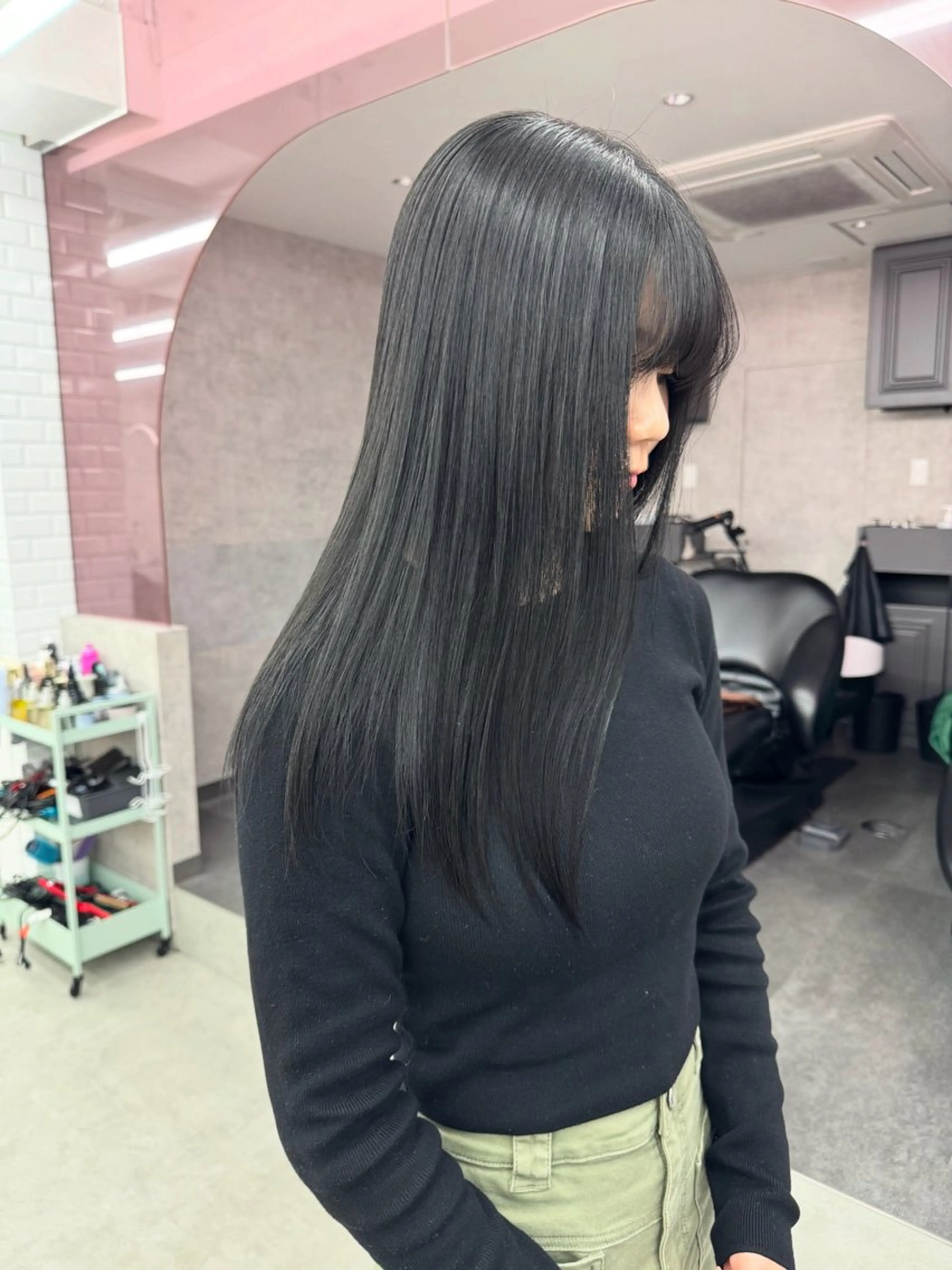 ロング 髪質改善/縮毛矯正 山口蒼太のヘアスタイル