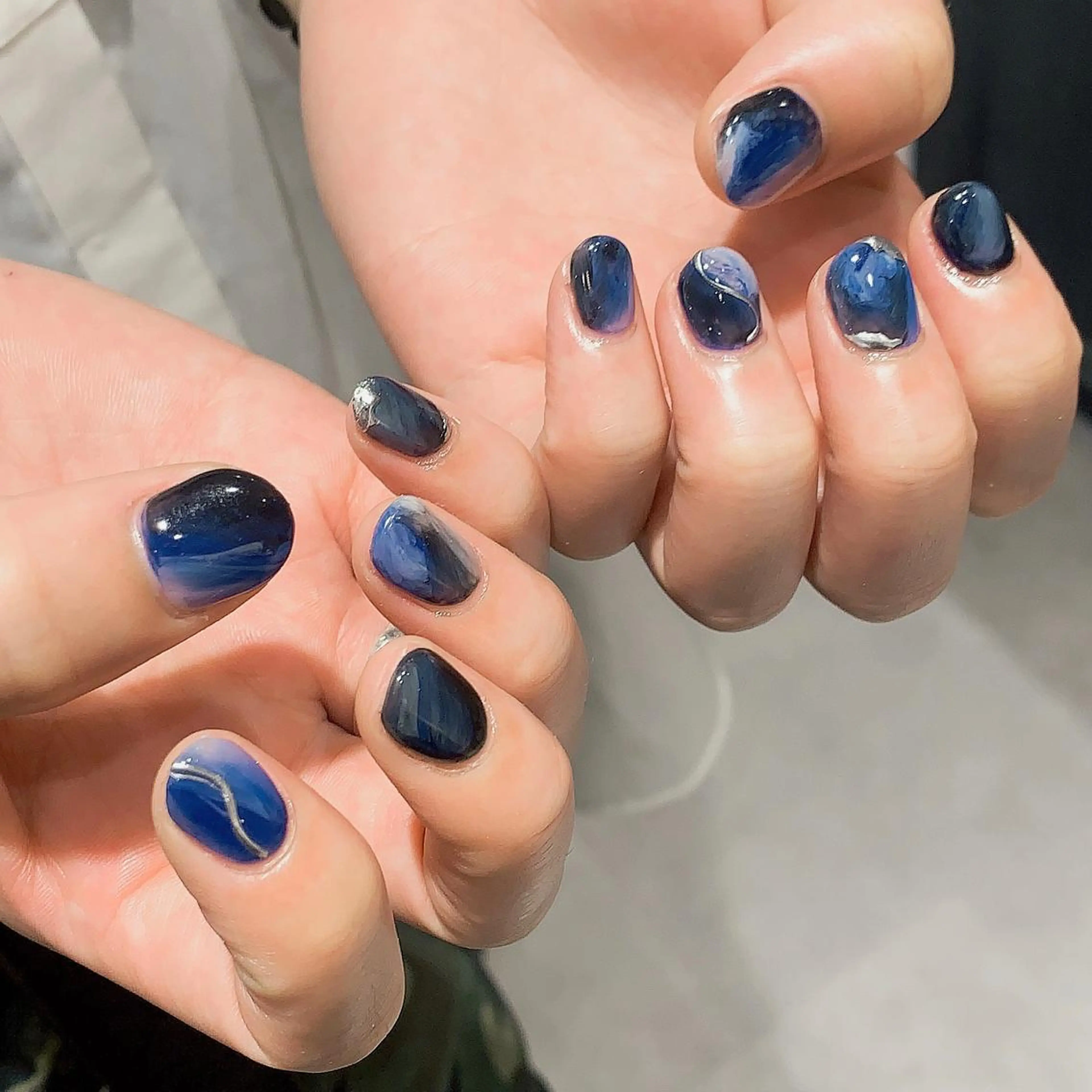 ネイル ハンドネイル キャッツアイ東京 西荻窪店のネイルデザイン