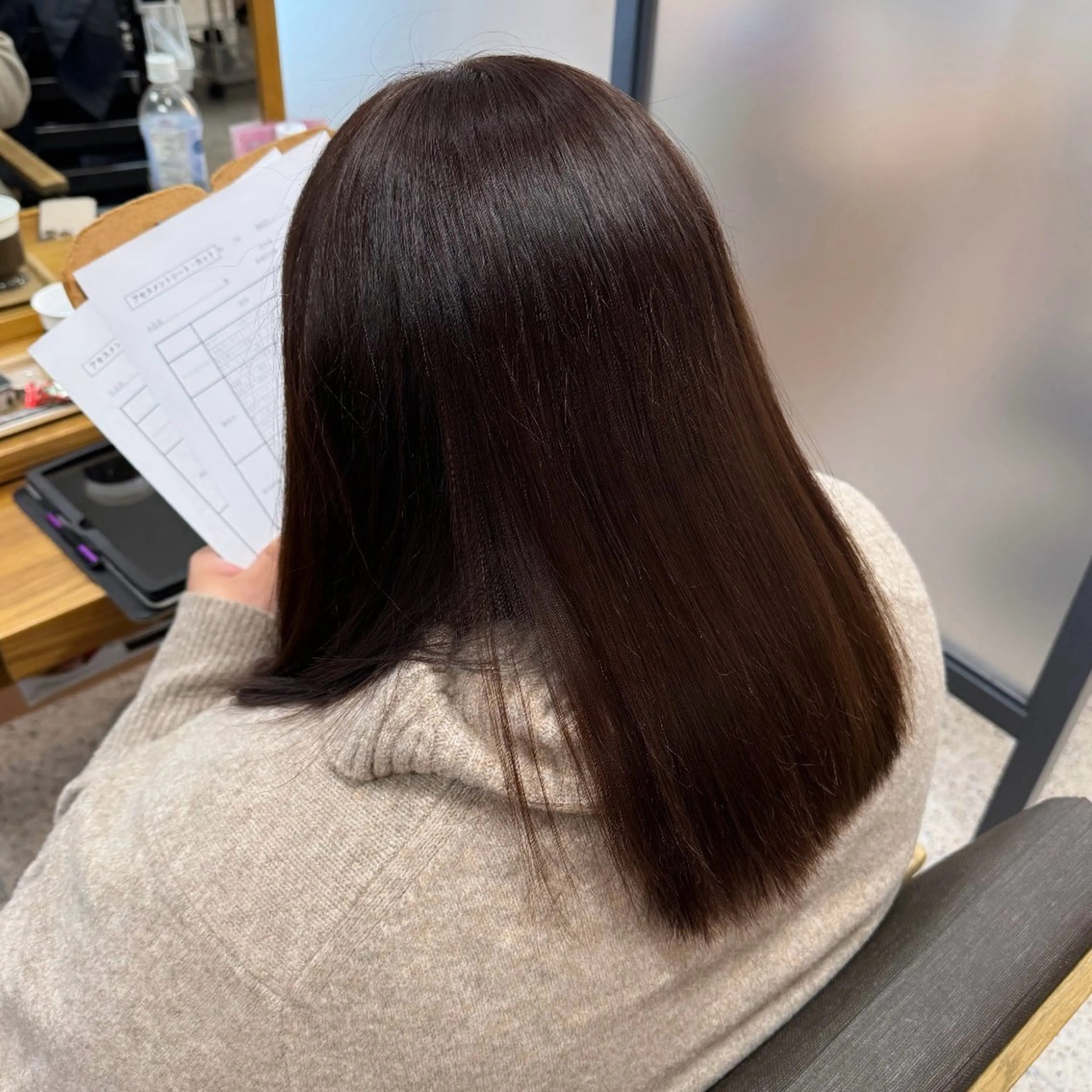 カラー アオイ/透明感カラー レイヤー🌙のヘアスタイル