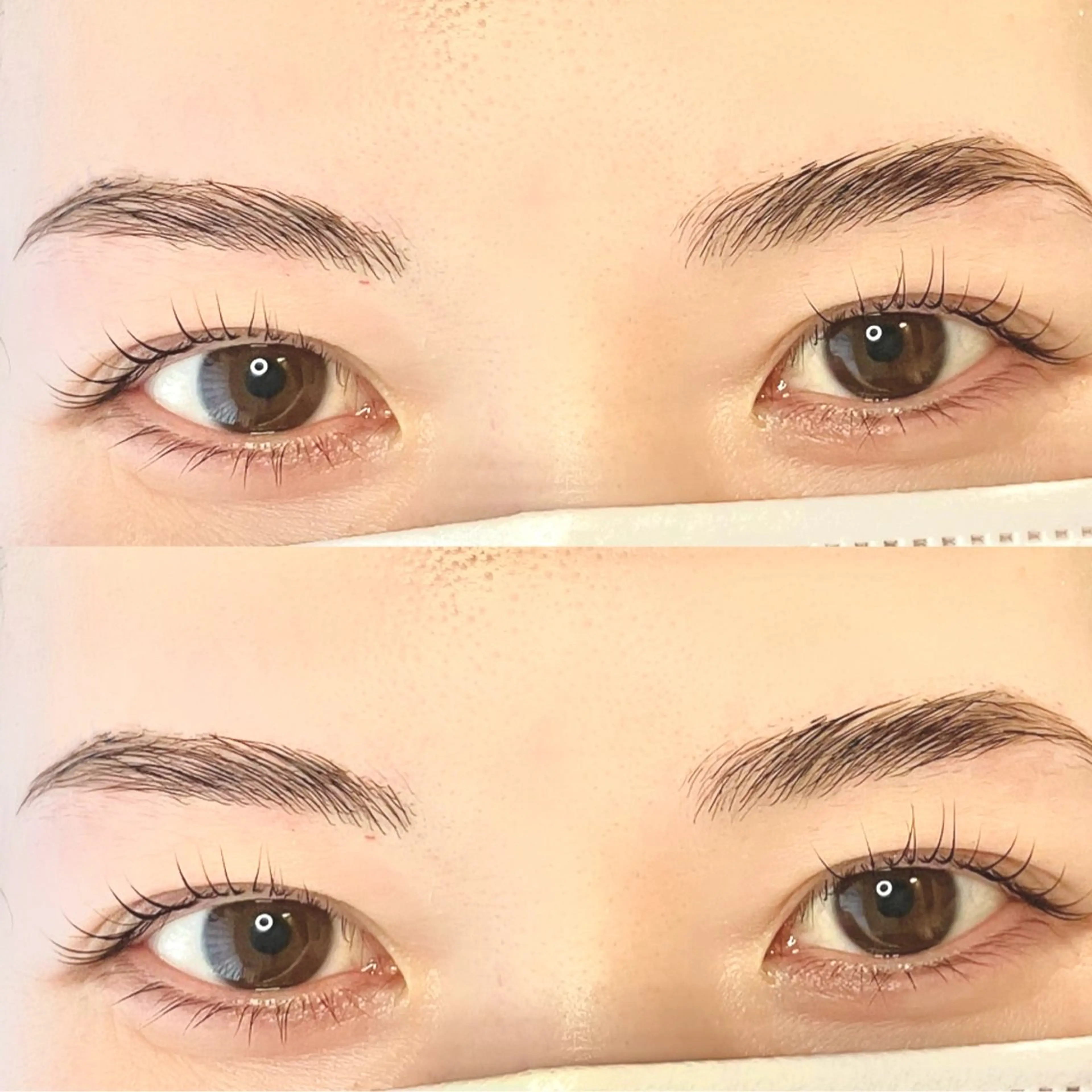 ハリウッドブロウリフトの写真