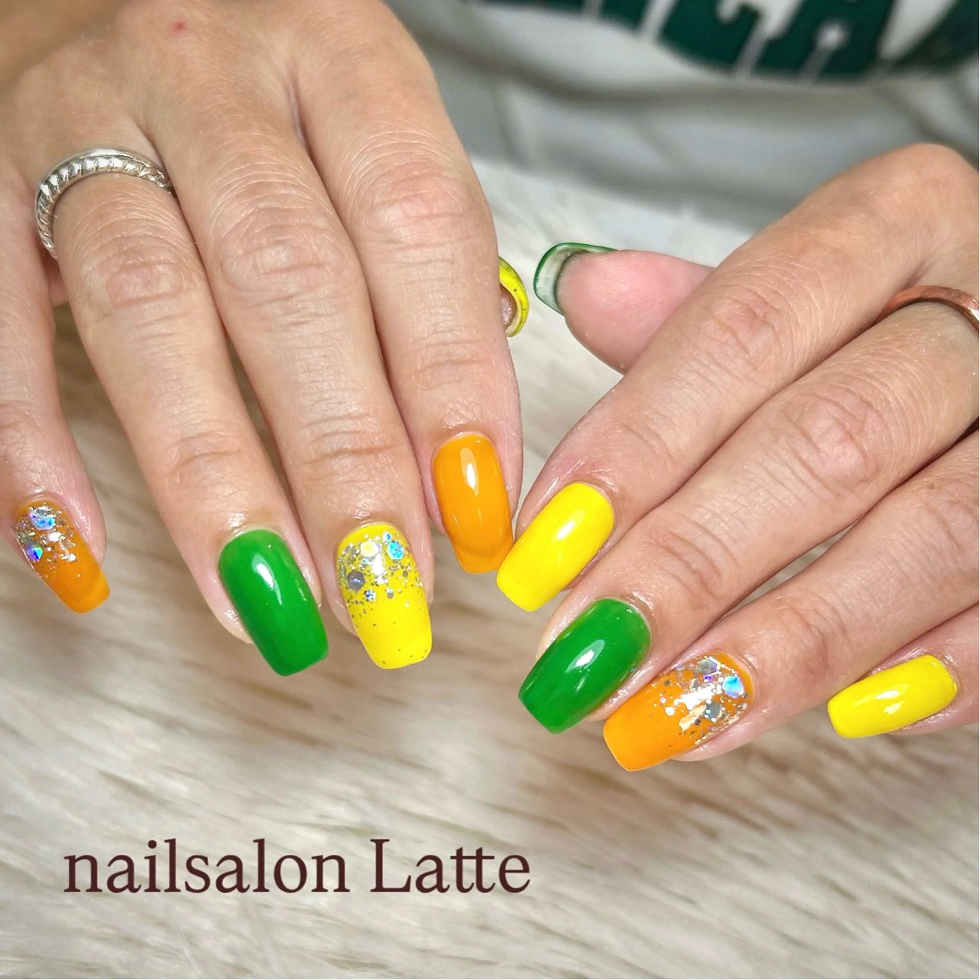 ネイル Nailsalon Latteのネイルデザイン