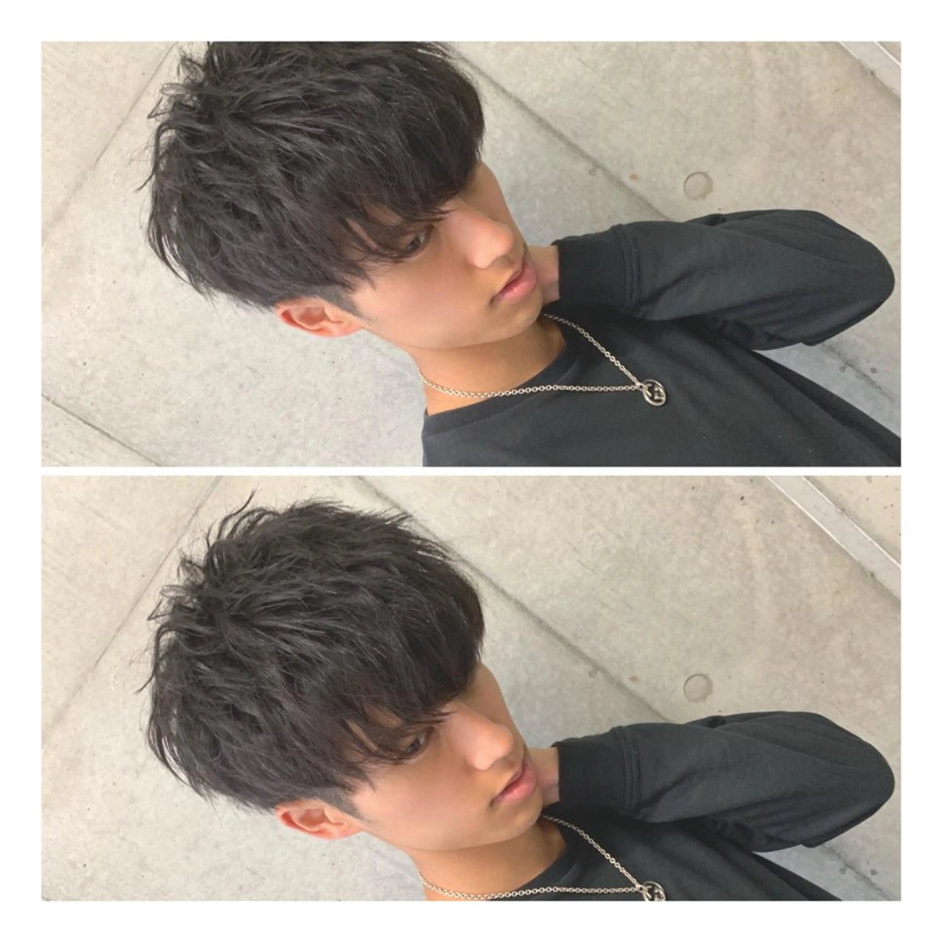 ショート ヘアアレンジ メンズ ange☞ soutaのヘアスタイル