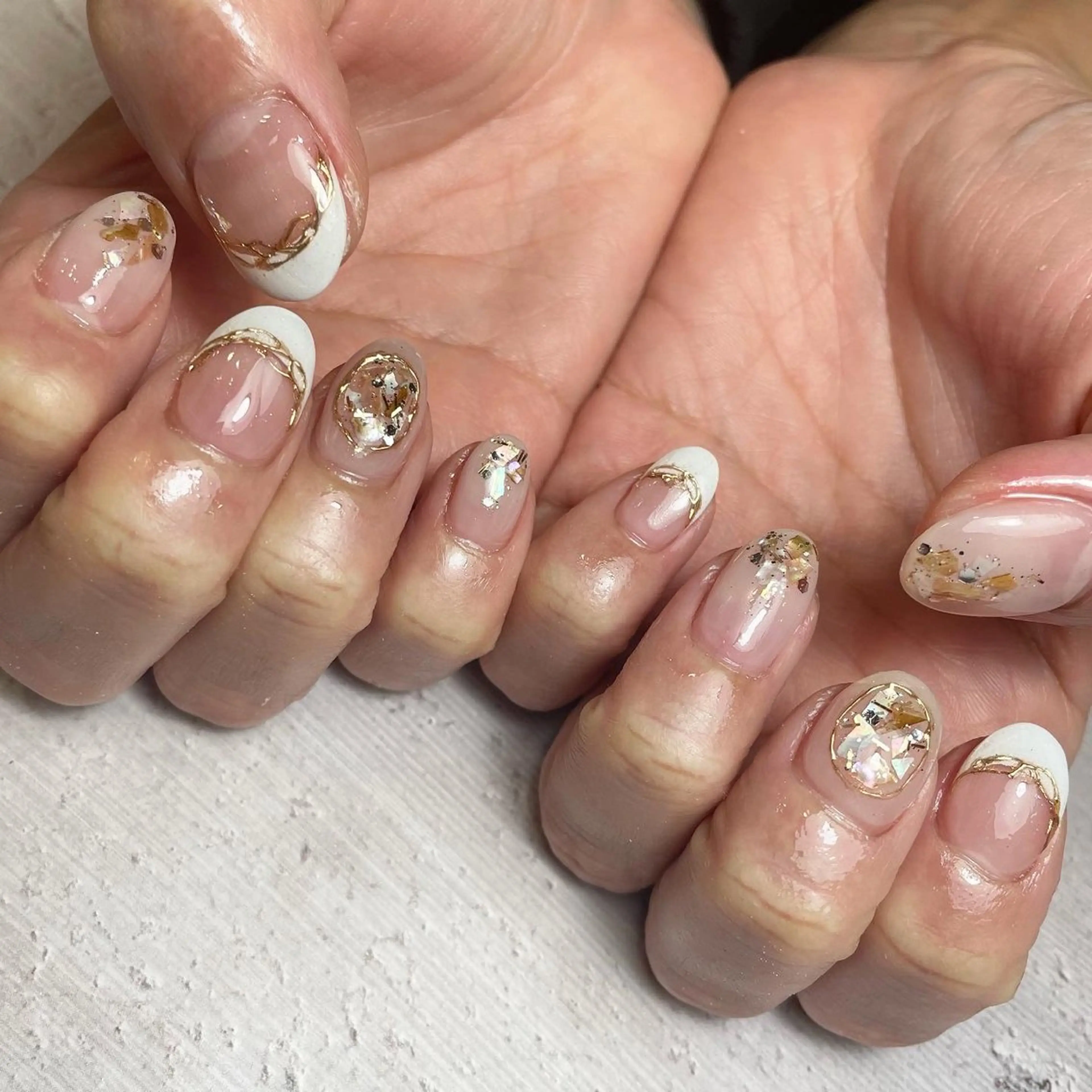 ネイル ハンドネイル nail&eyelash mate所属・京都/東向日/桂 ayumiのネイルデザイン