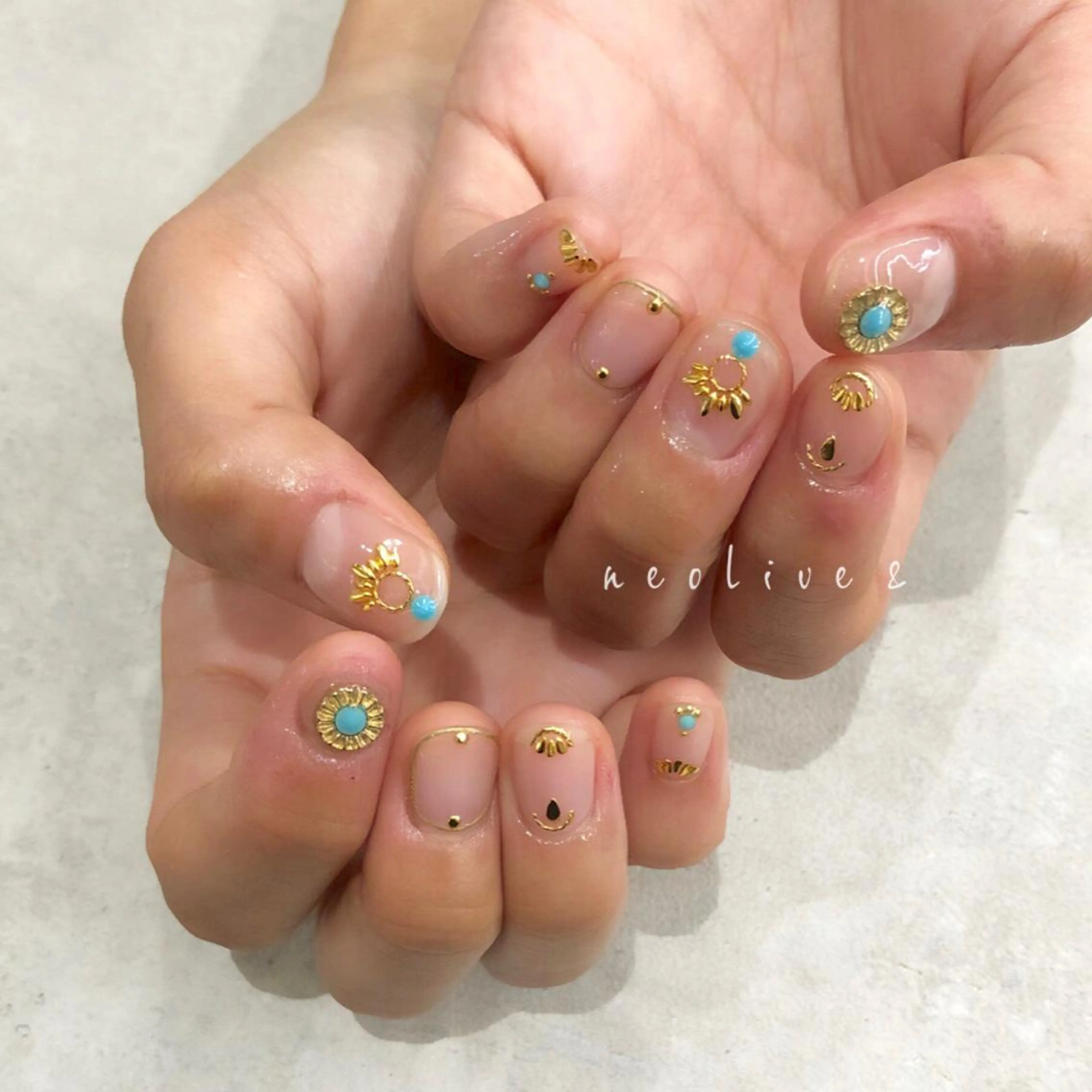 ネイル 持ち込み Yuriko Omi パラジェル/渋谷のネイルデザイン