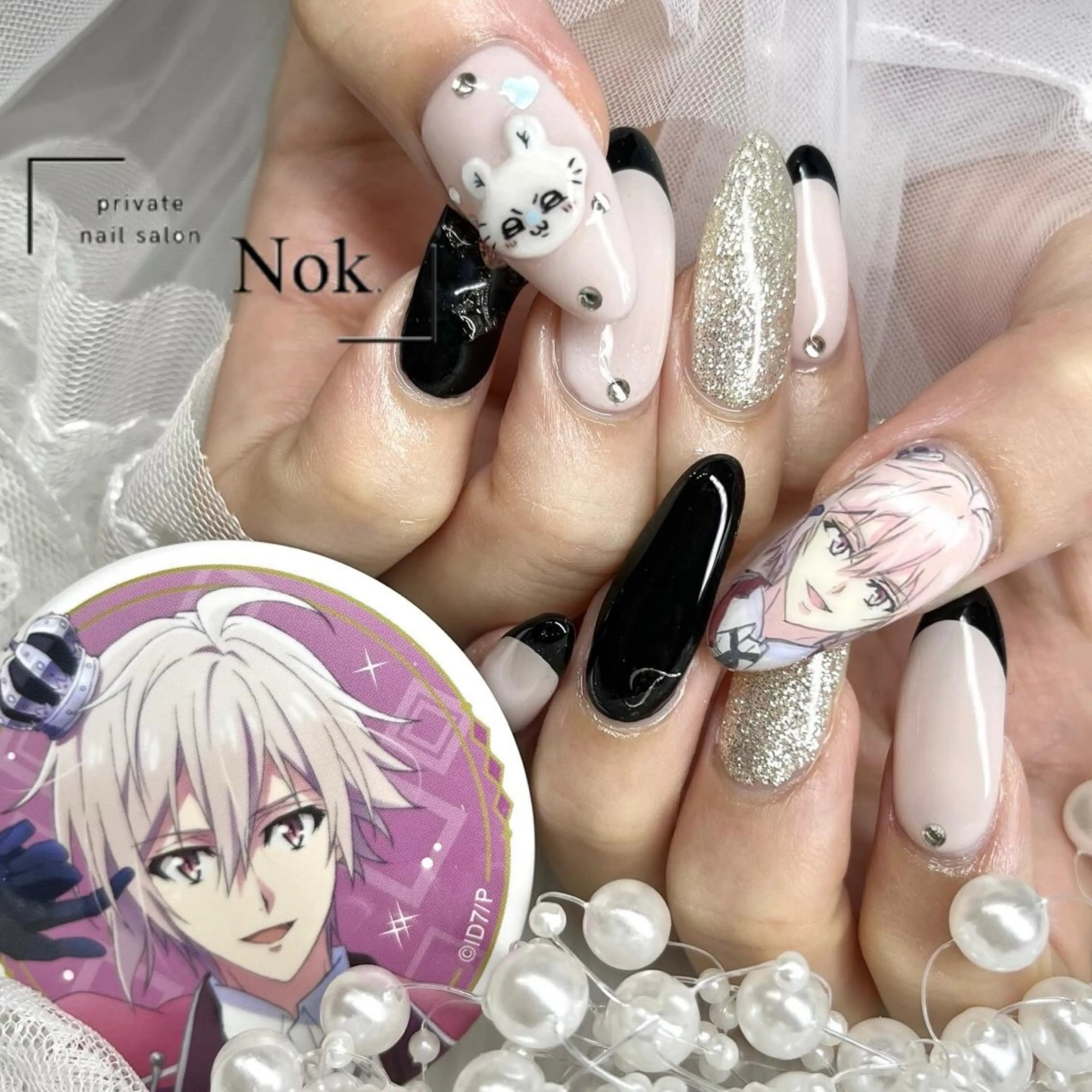 ネイル ハンドネイル 池袋痛ネイル Nok. 渡辺のネイルデザイン