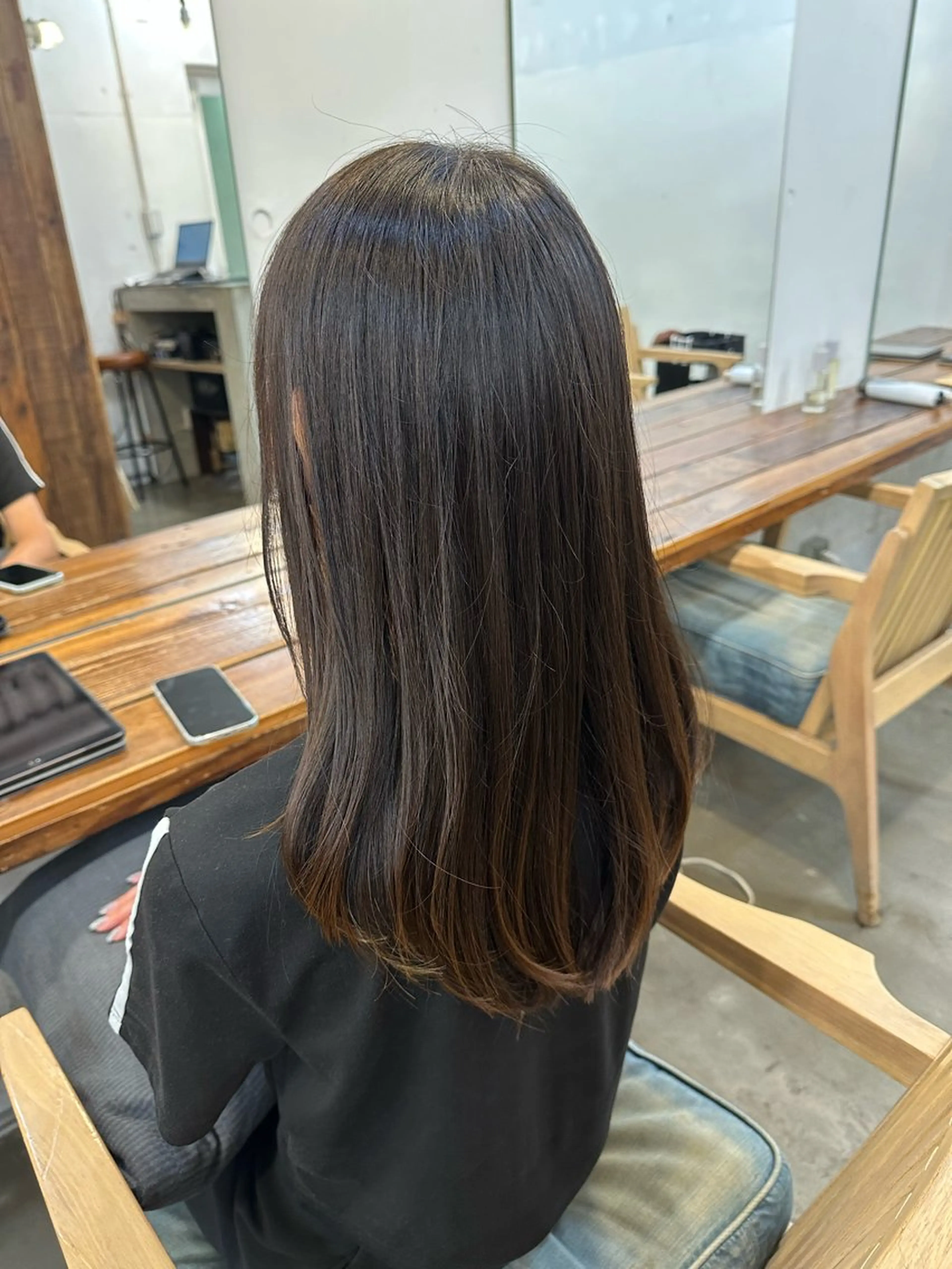 ロング カラー 横浜/メンズ特化 /田中颯斗のヘアスタイル