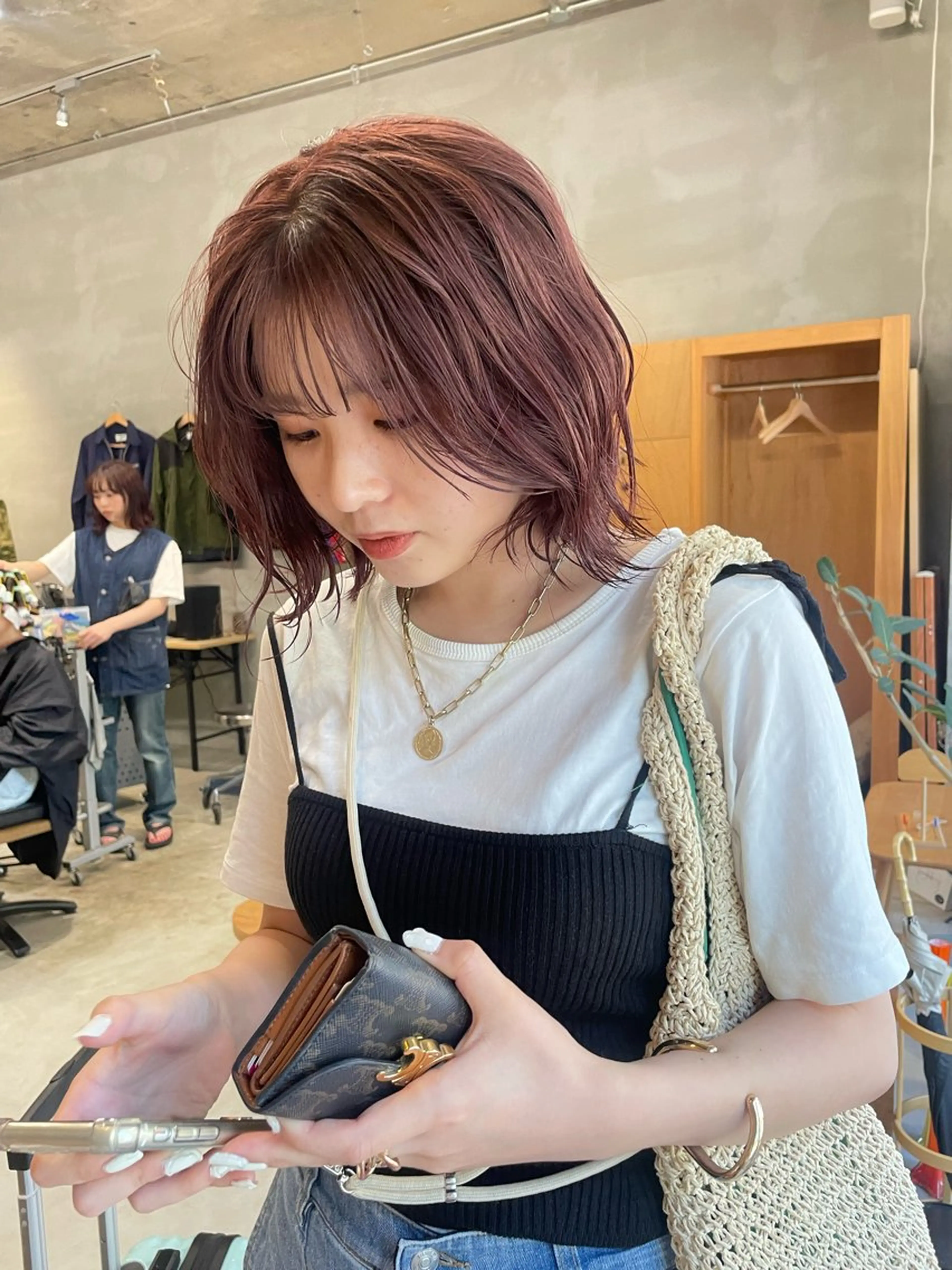 カラー wewe: momoeのヘアスタイル