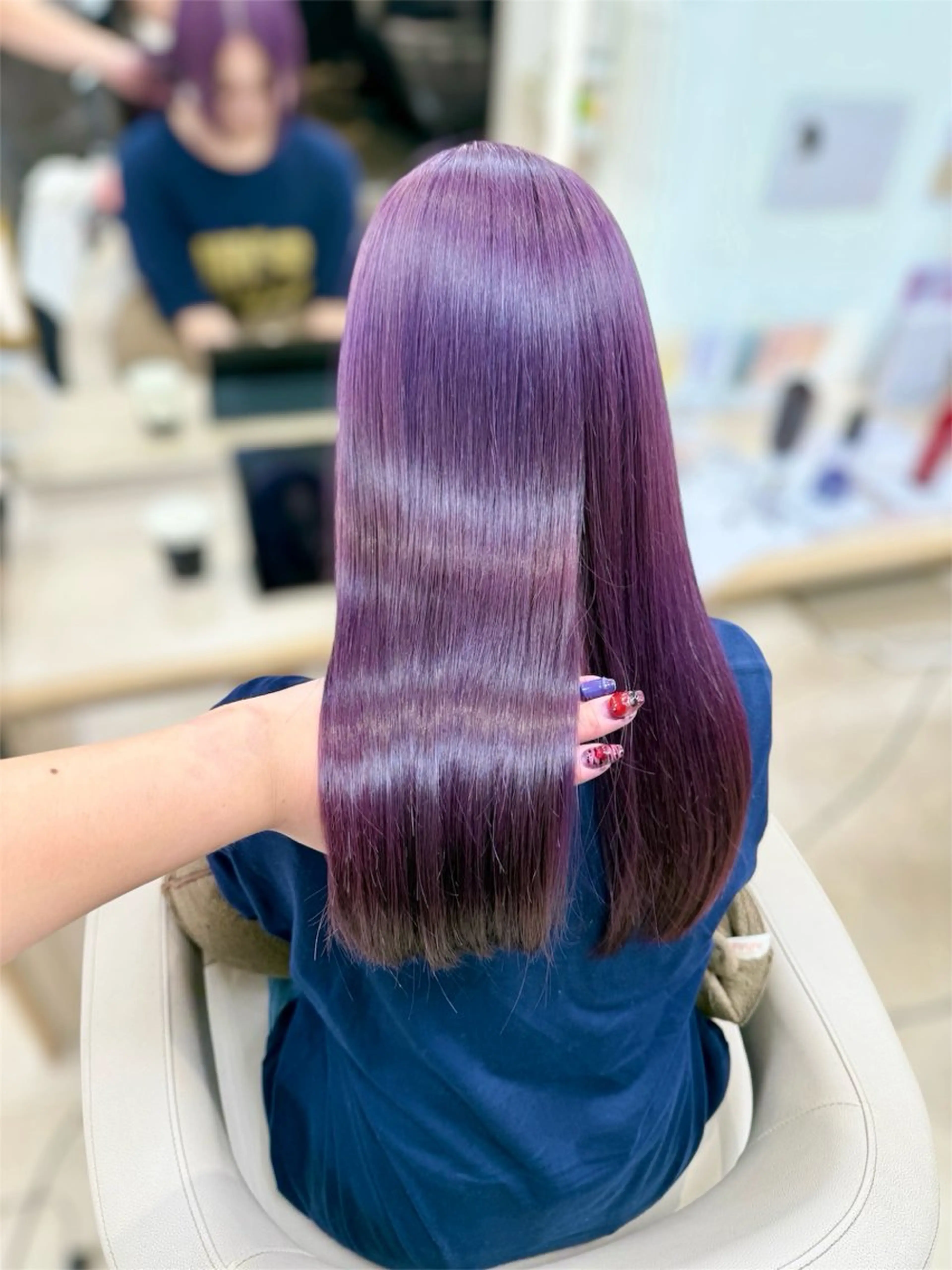 ロング カラー ヘアアレンジ 🍒KIKUCHI KANAE🍒のヘアスタイル