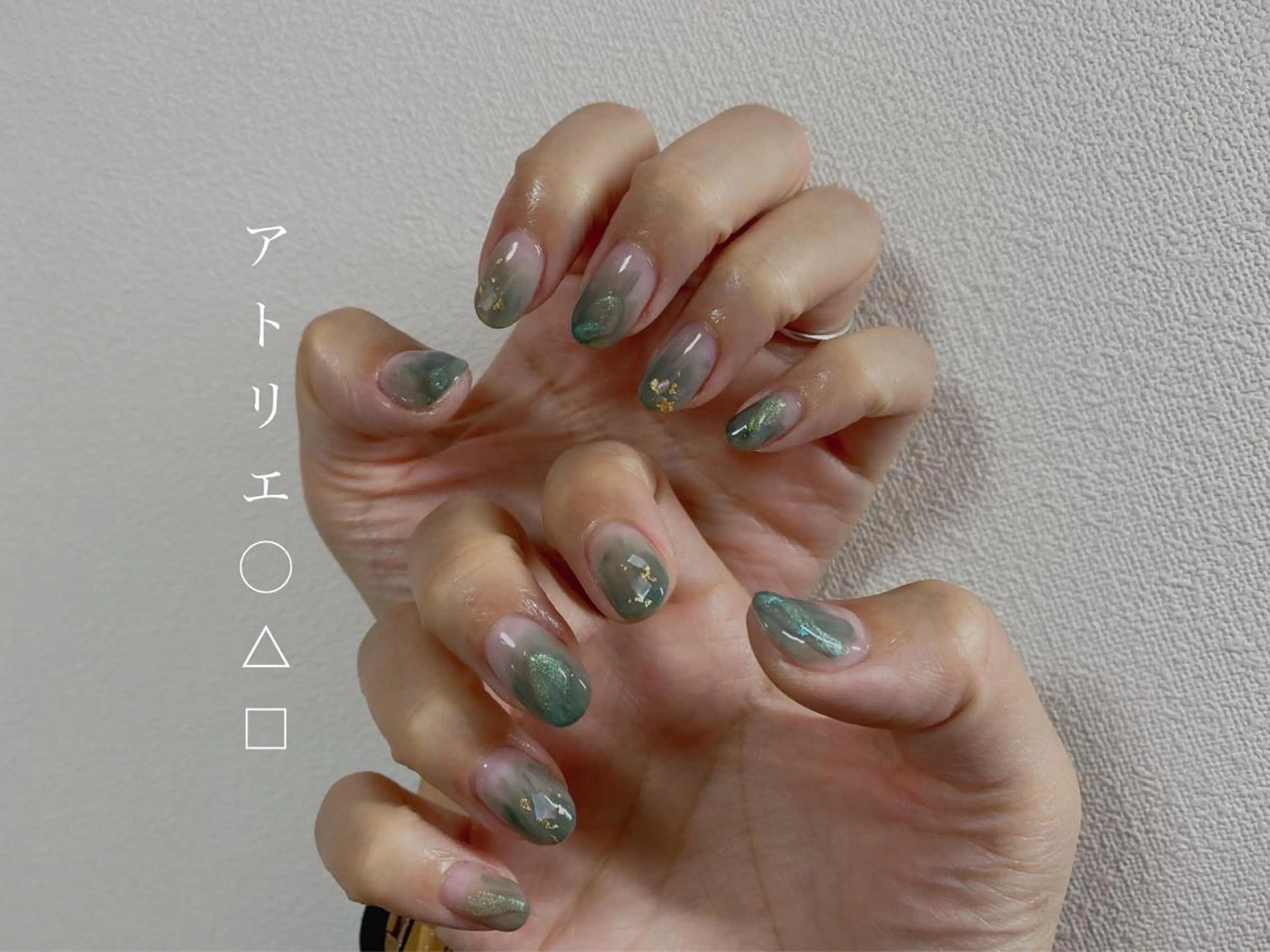 ネイル ハンドネイル アトリエ ○△□のネイルデザイン