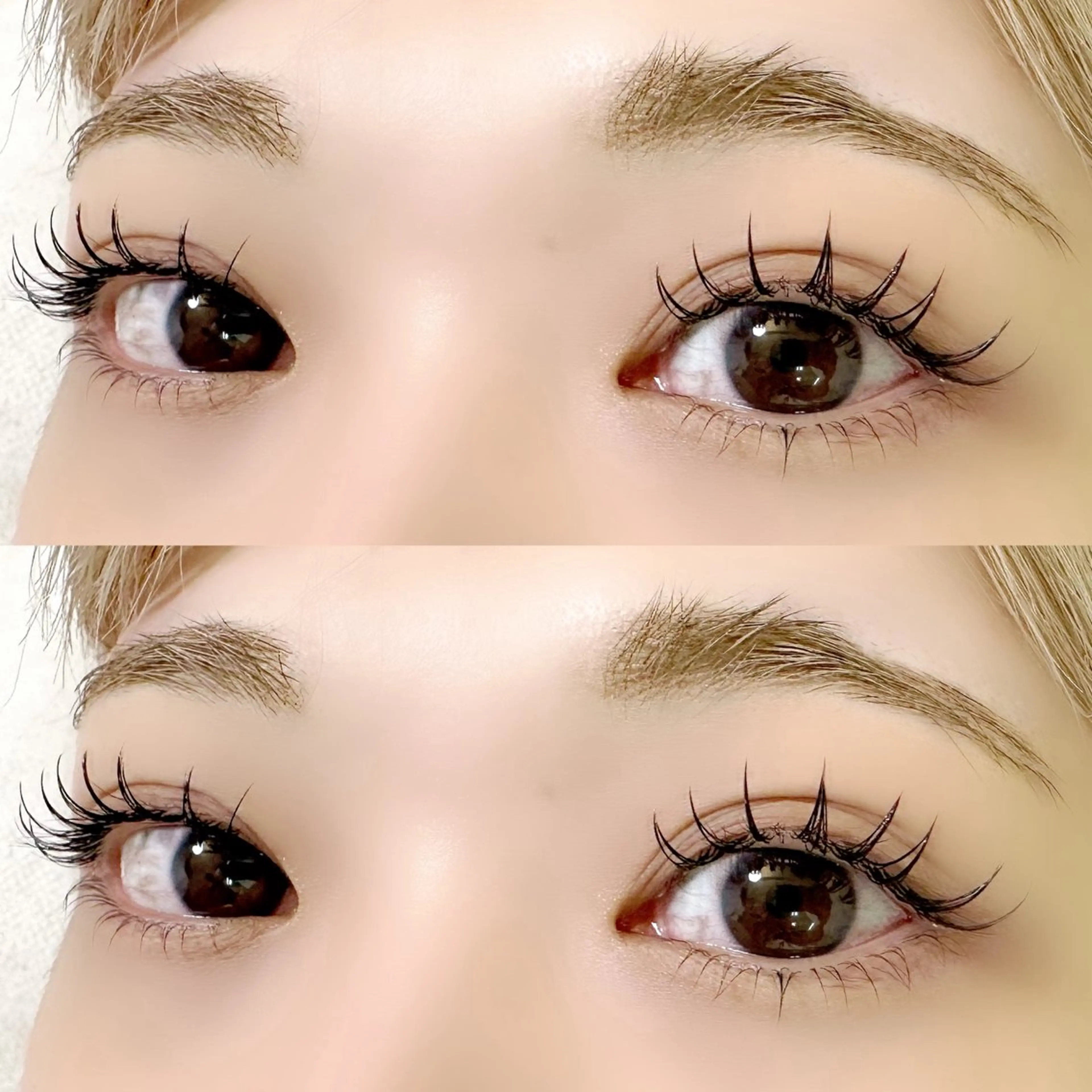 マツエク・マツパ フラットラッシュ まつげパーマ 下まつげエクステ alice tokyo中山★のマツエク・マツパデザイン