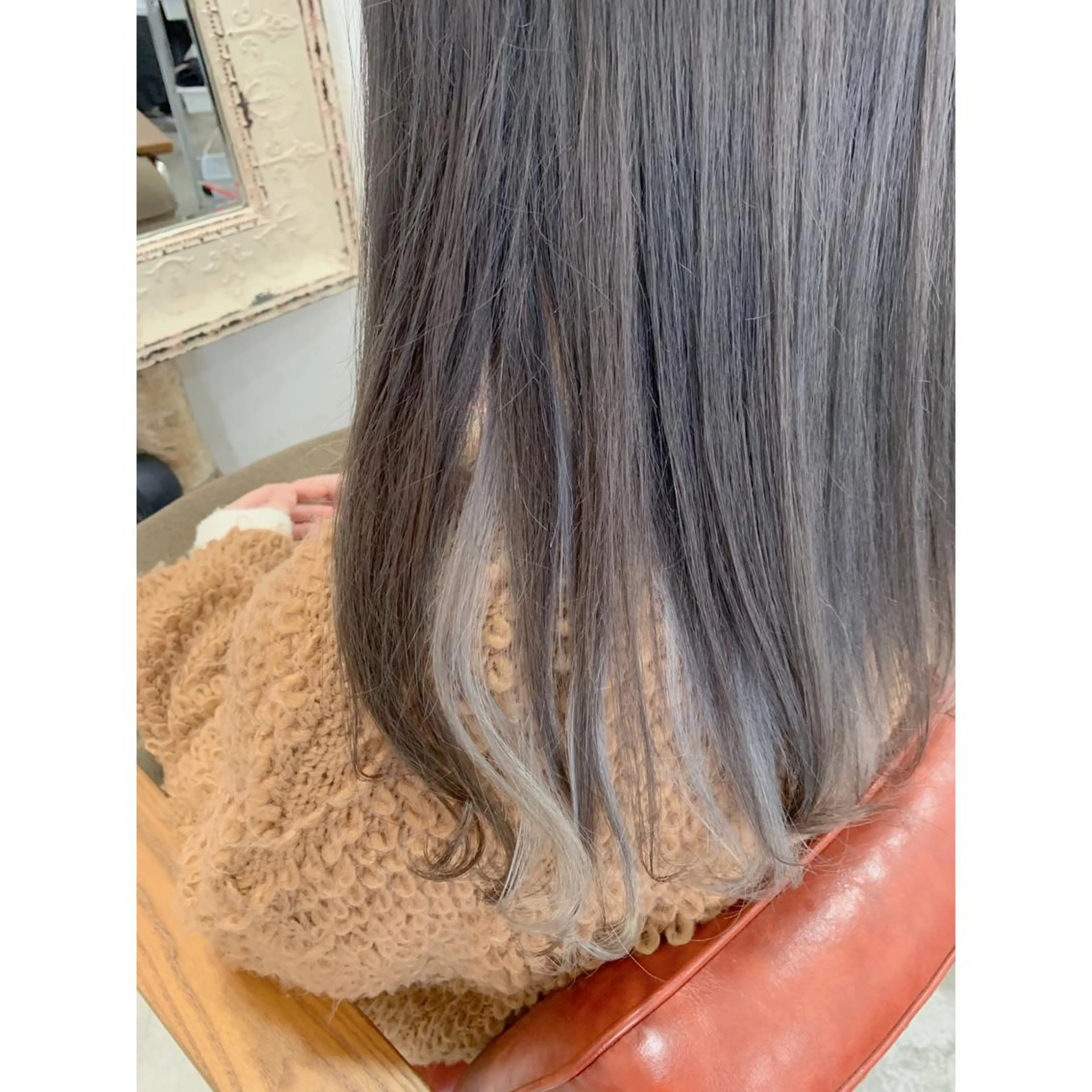 ロング カラー fio マナミのヘアスタイル