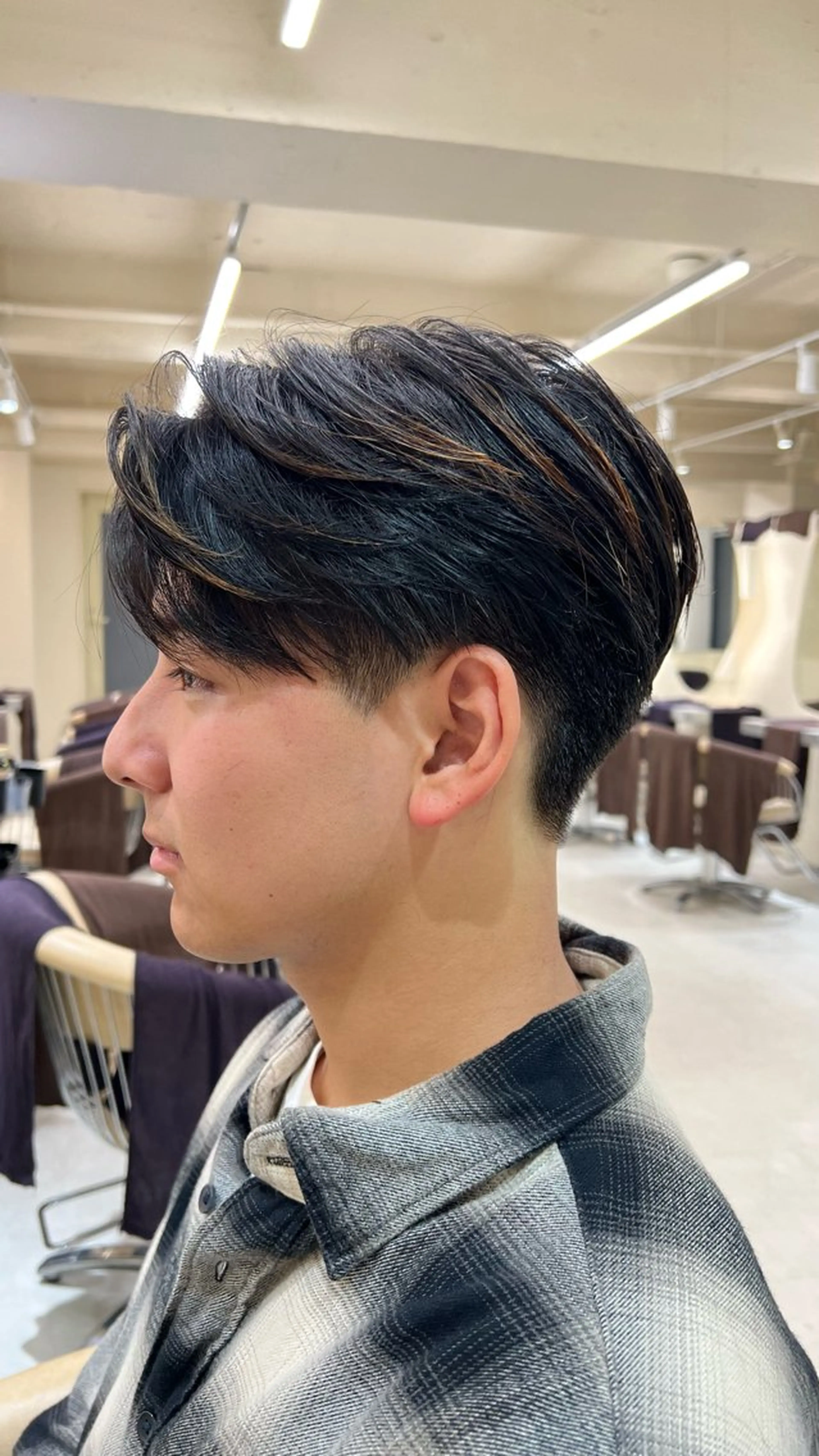 メンズ 横浜/ショート/ レイヤーカットのヘアスタイル