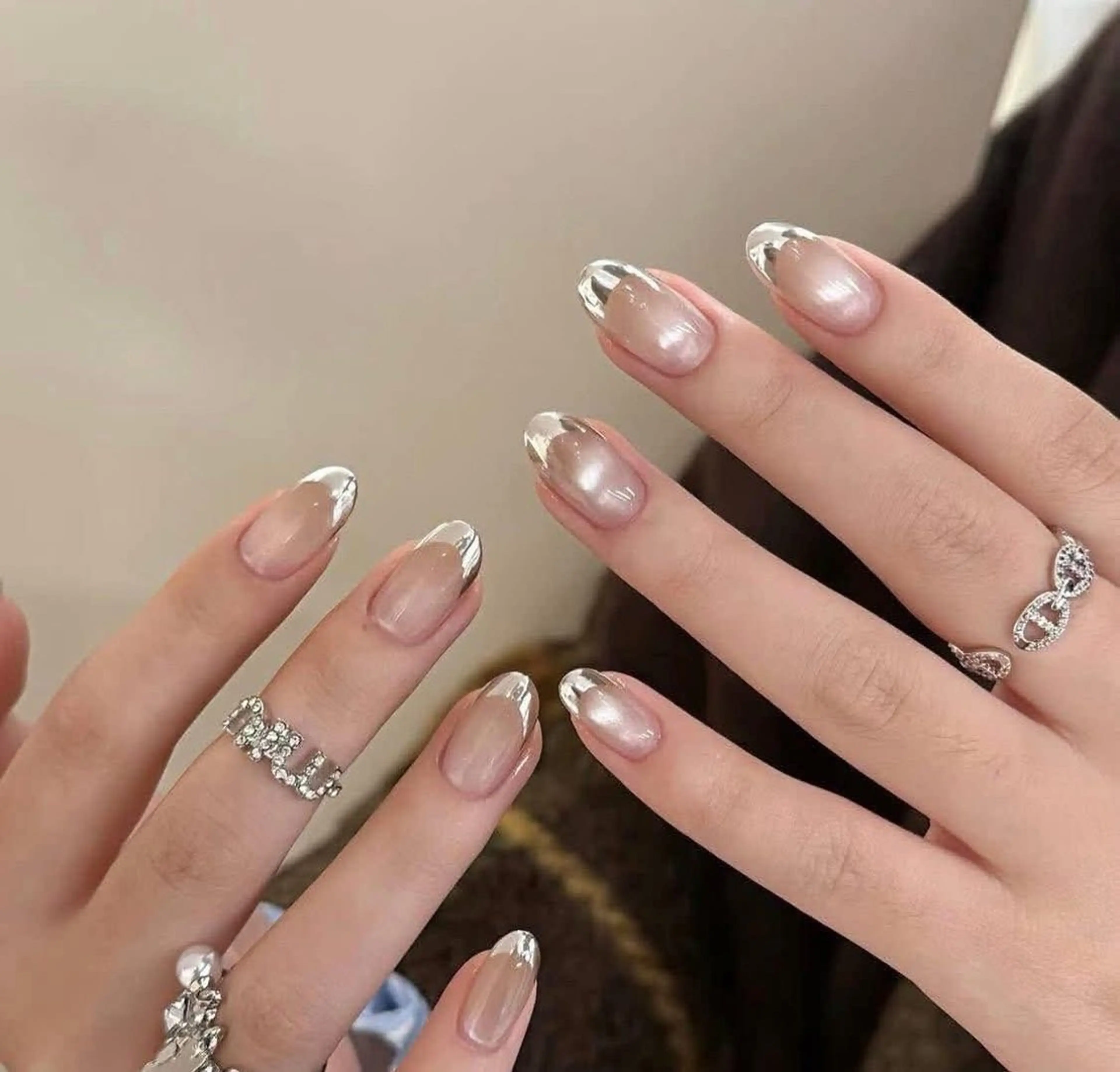 ネイル ジェルネイル シンプルネイル ストーンネイル ハンドネイル ゆり ちゃんのネイルデザイン