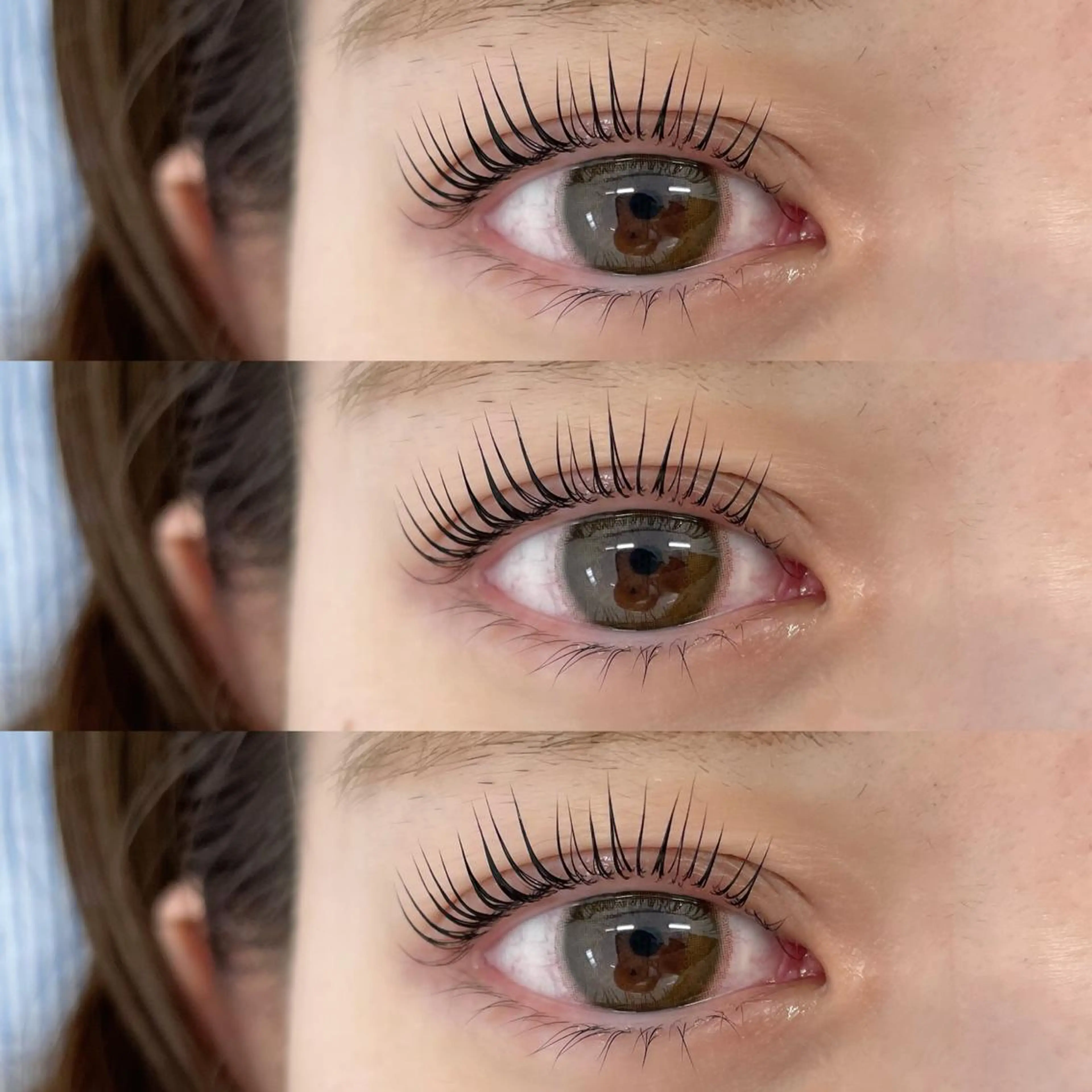 マツエク・マツパ アイブロウ マツパ MAUMU eyelash&eyebrow salon所属・𝙈𝙖𝙠𝙤 ꨄ 束感まつ毛 ꨄ北堀江のマツエク・マツパデザイン