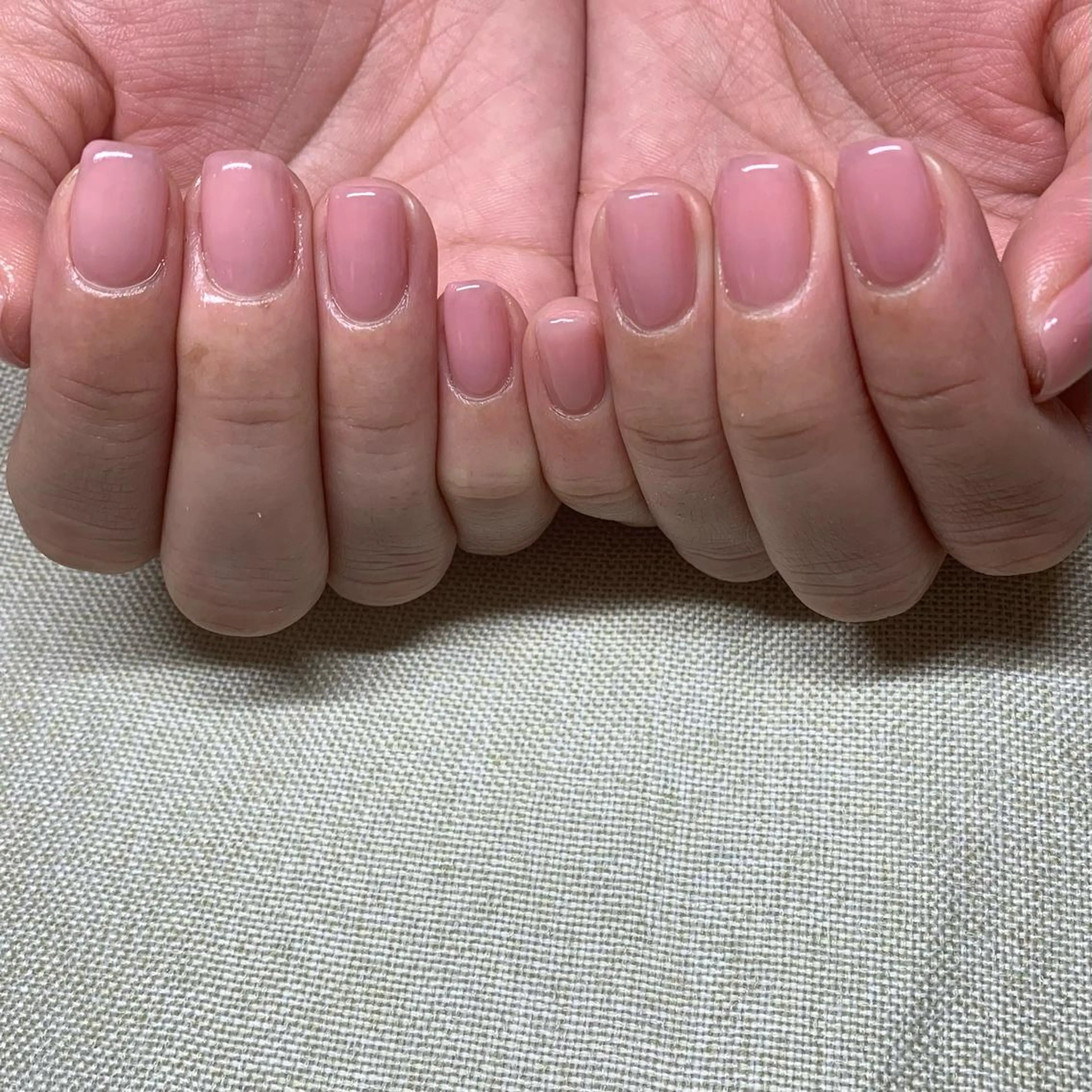 ネイル クリアネイル ウシク ミユキのネイルデザイン