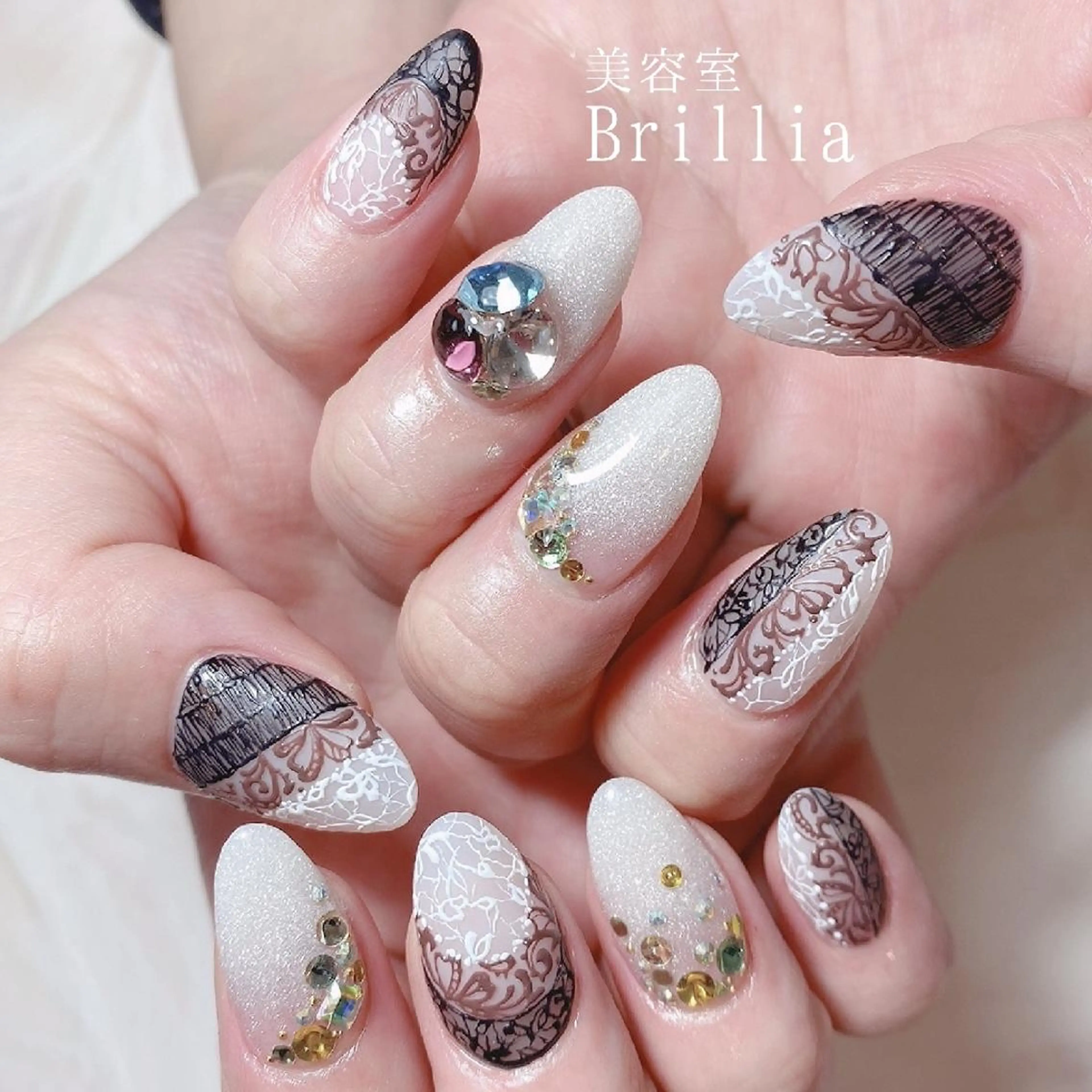 ネイル ハンドネイル 柴田 彩のネイルデザイン