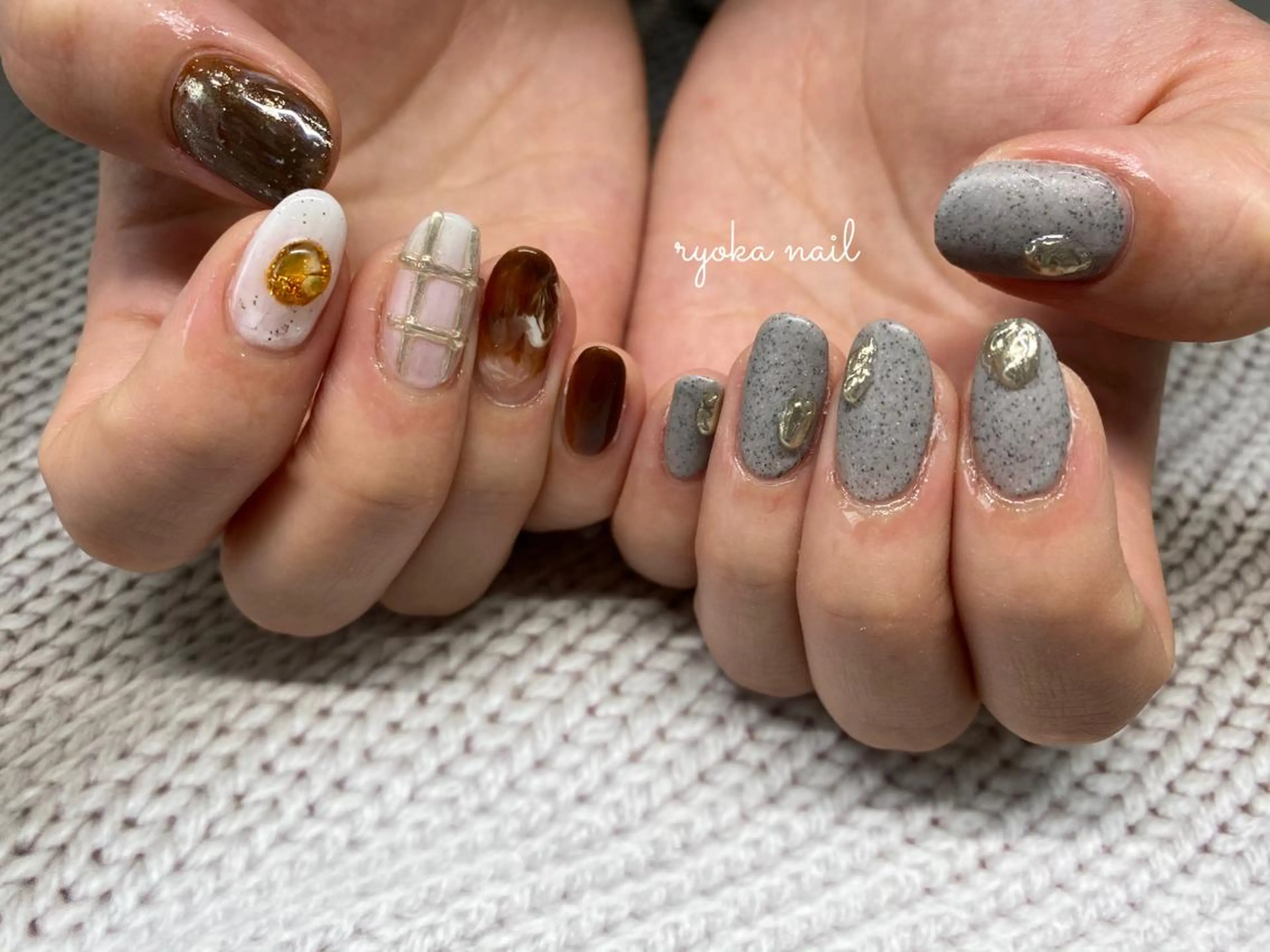 ネイル Twinklenail所属・ryoka nailのネイルデザイン