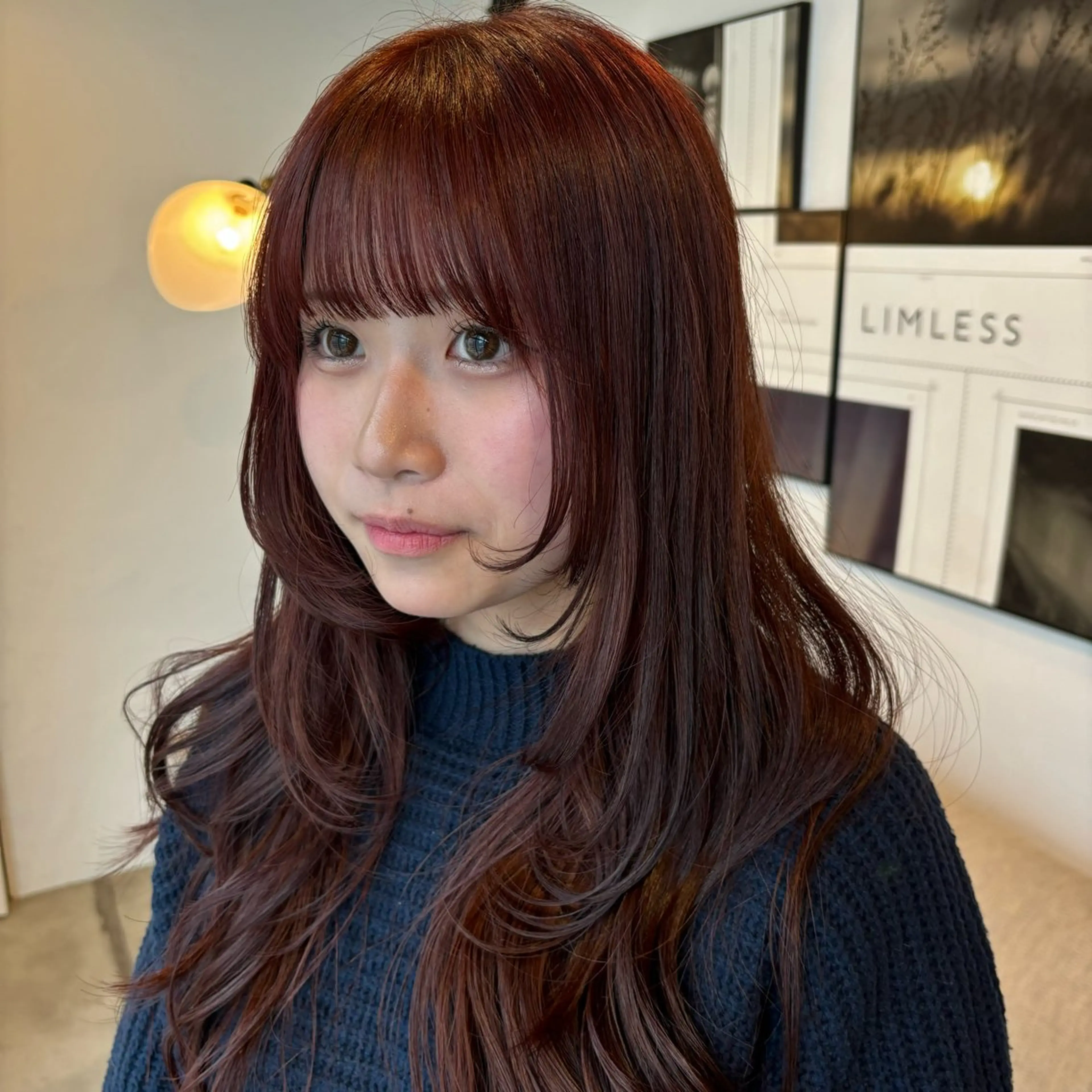 ロング カラー ヘアカラー トリートメント 柔らかベージュ🩰/ 新潟駅/くるみのヘアスタイル