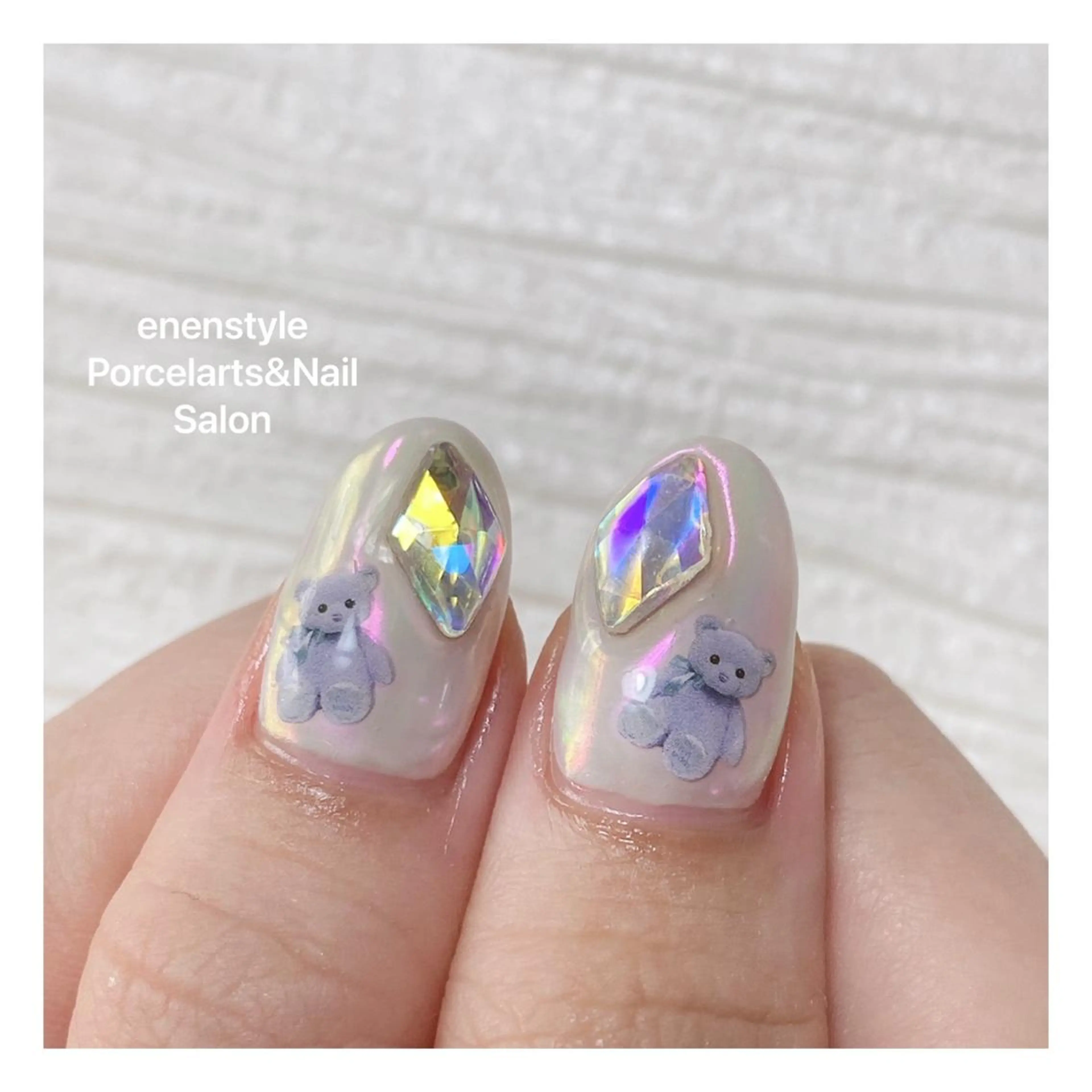 ミディアム ネイル ハンドネイル 👑enen style👑のネイルデザイン