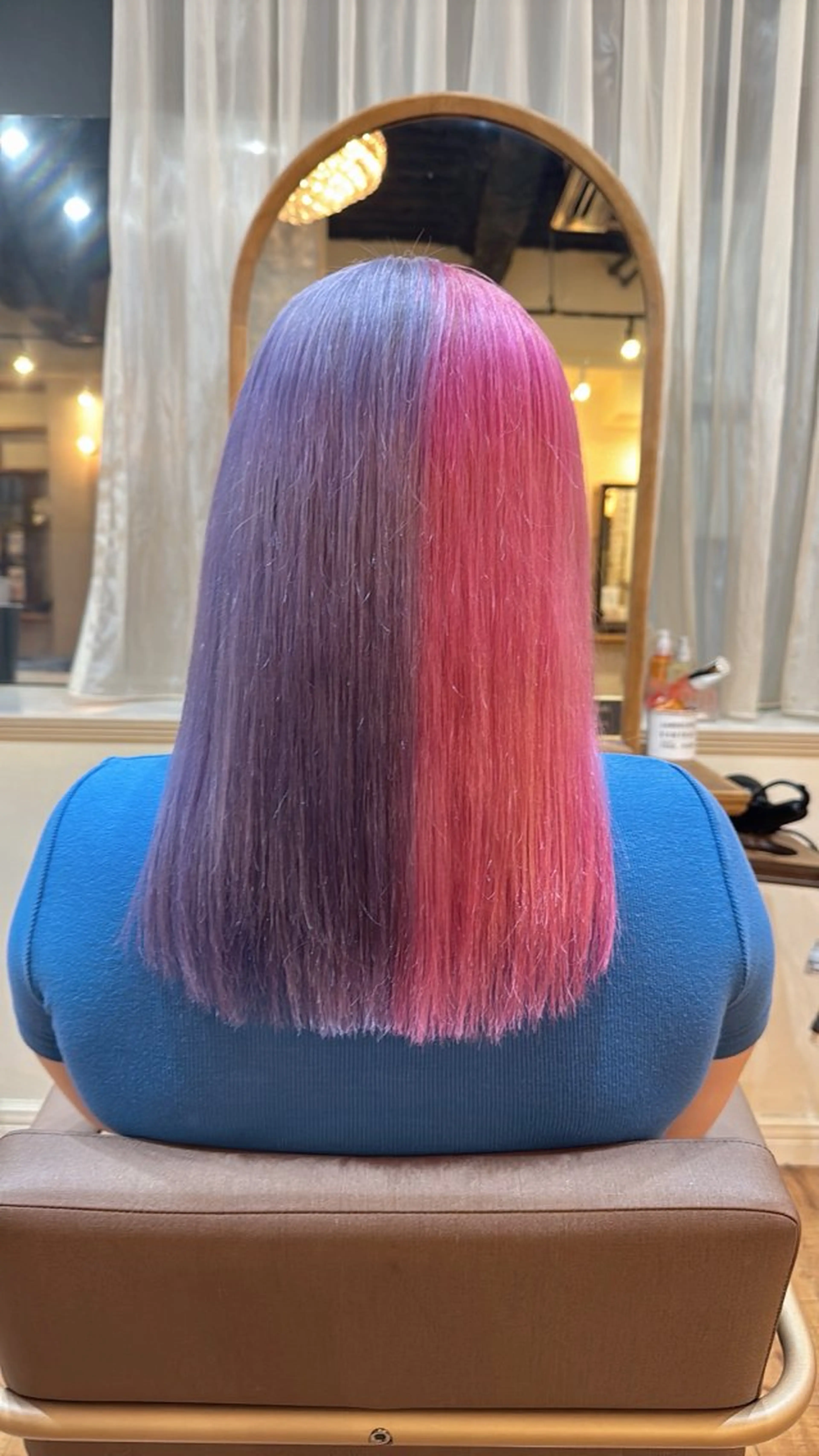 セミロング 平塚/ハイトーン/ 骨格カット🍏ころあのヘアスタイル