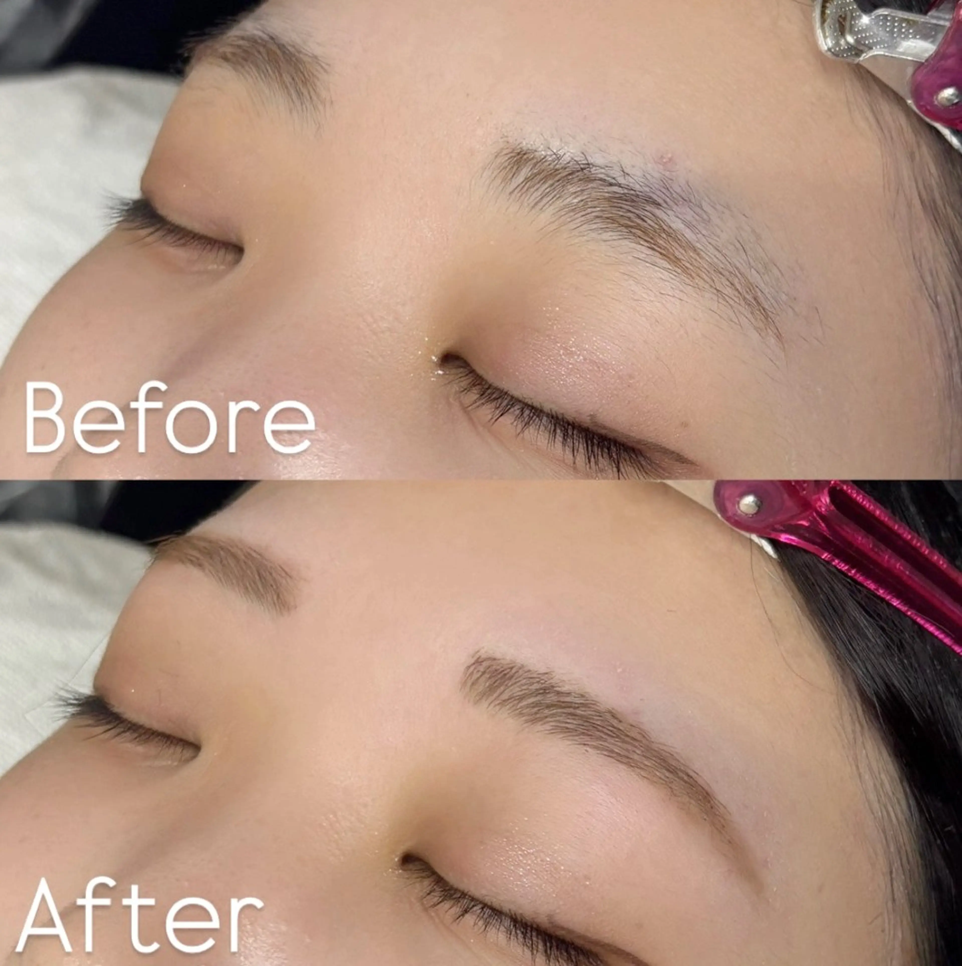 アイブロウ momoka/暖色 カラー/縮毛矯正✨️のヘアスタイル