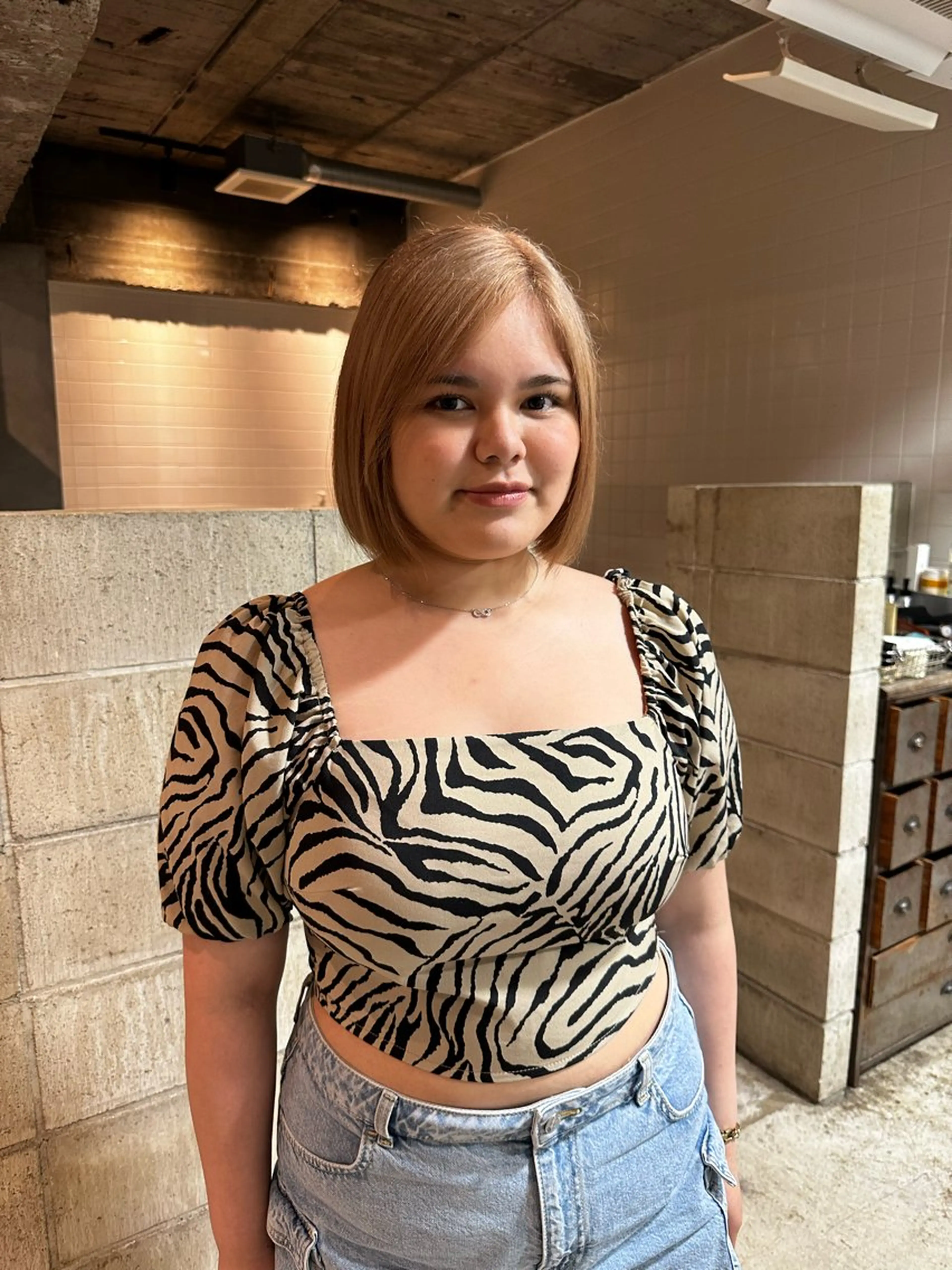 ショート ヘアカラー トリートメント ヘッドスパ 森田楓乃/上前津/ 大須/ブリーチカラーのヘアスタイル