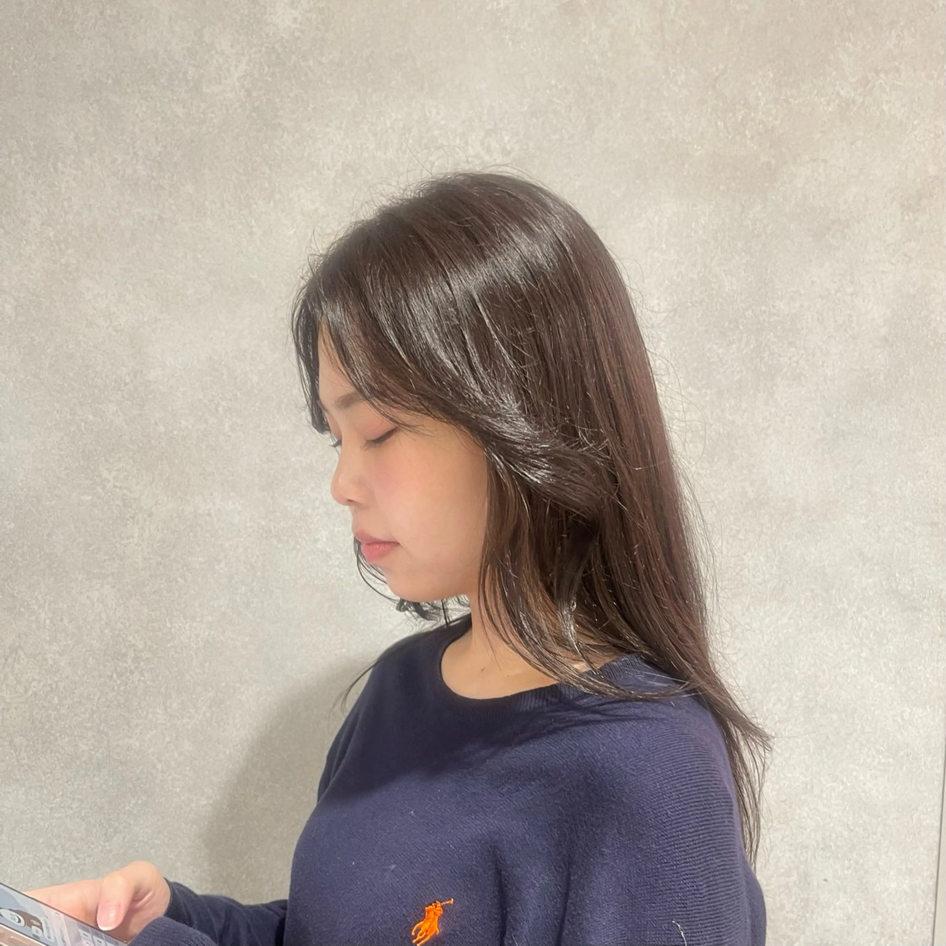 ロング カラー アッシュ ラベンダーカラー ラベンダーアッシュ ヘアカラー marbles / karinのヘアスタイル