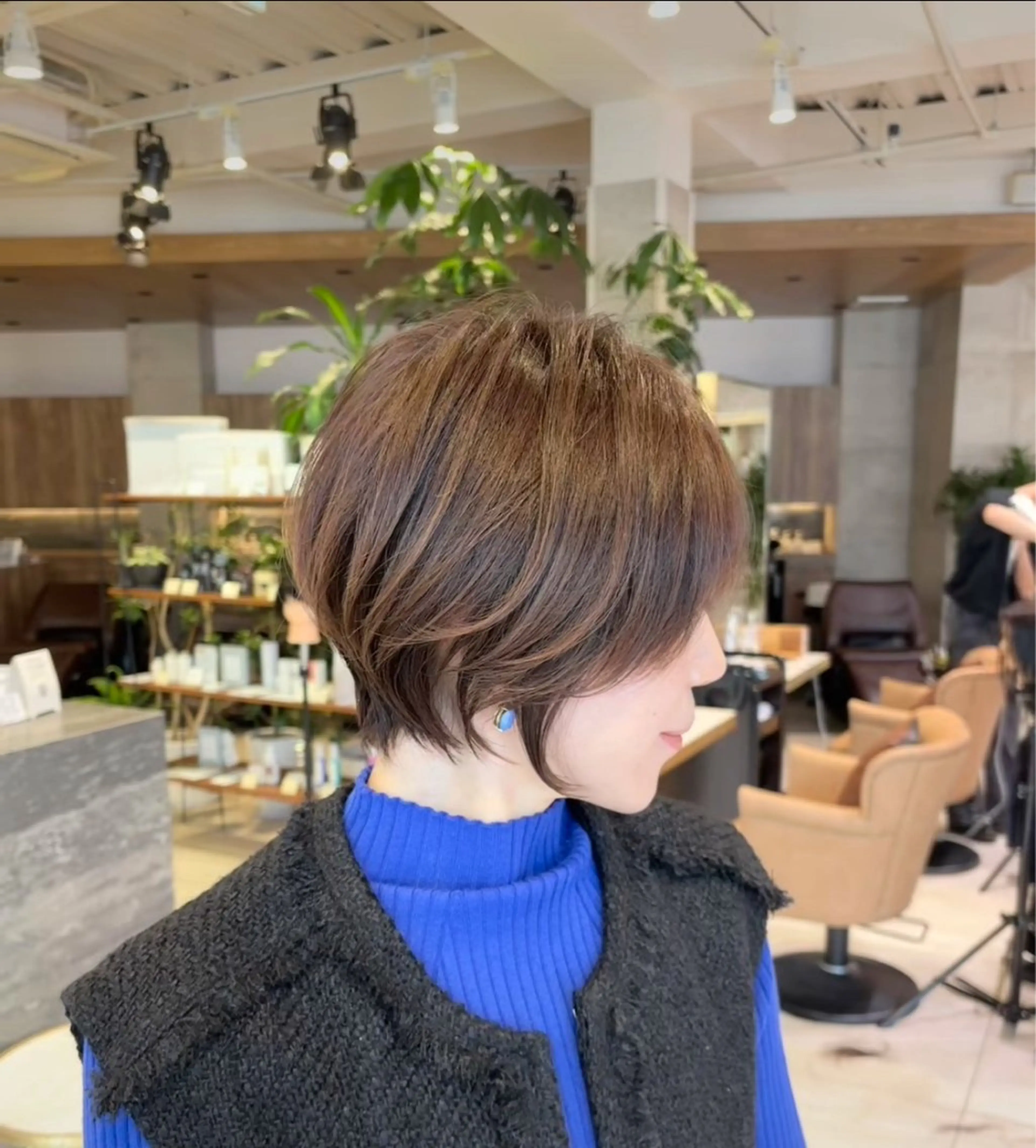 ショート ショートヘア 無料カットモデル /小顔ショート/荒砂のヘアスタイル