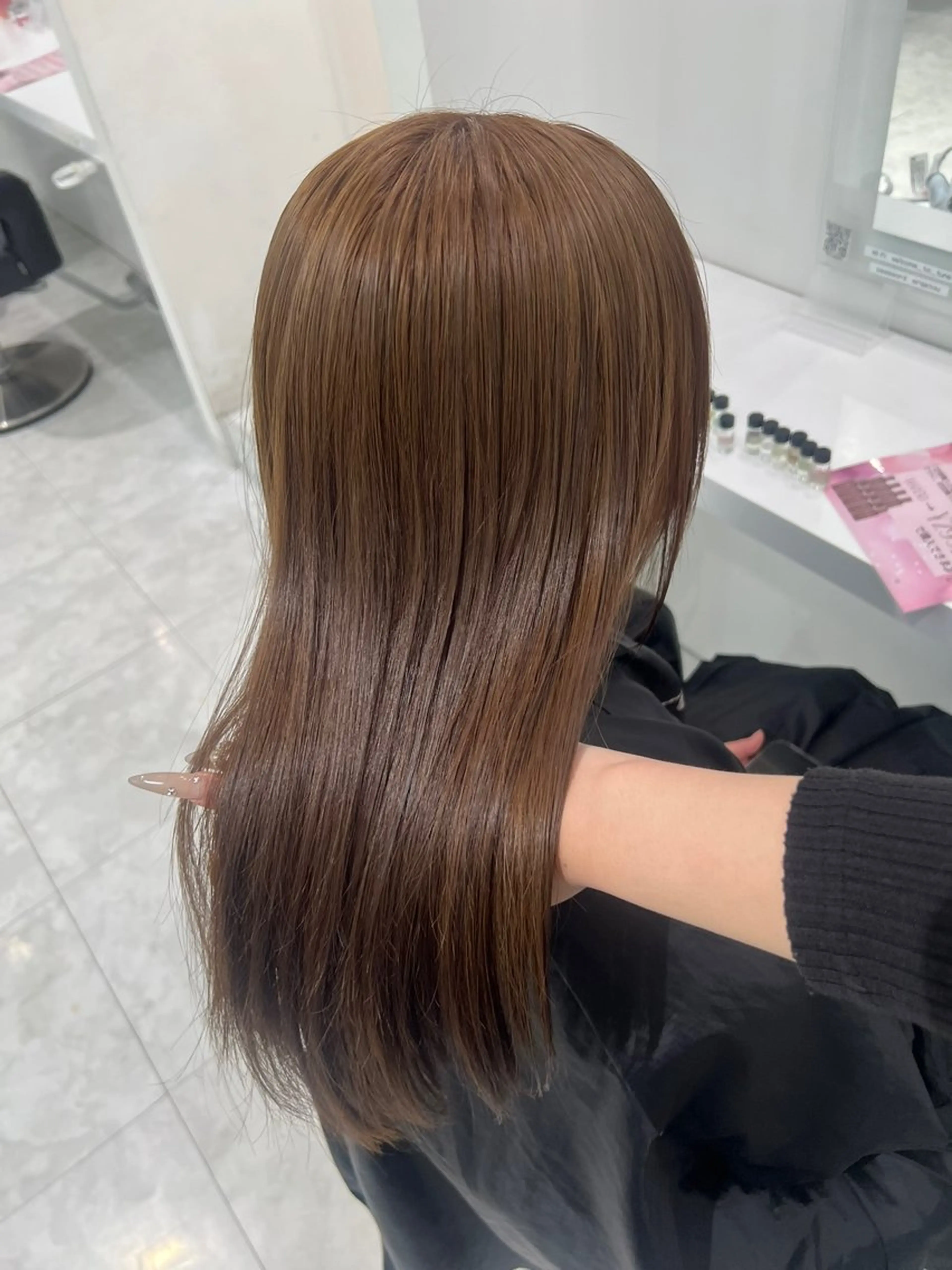 ロング カラー ダブルカラー トリートメント ヘアカラー トリートメント ブリーチなし特化 美容師💖SAE💖のヘアスタイル