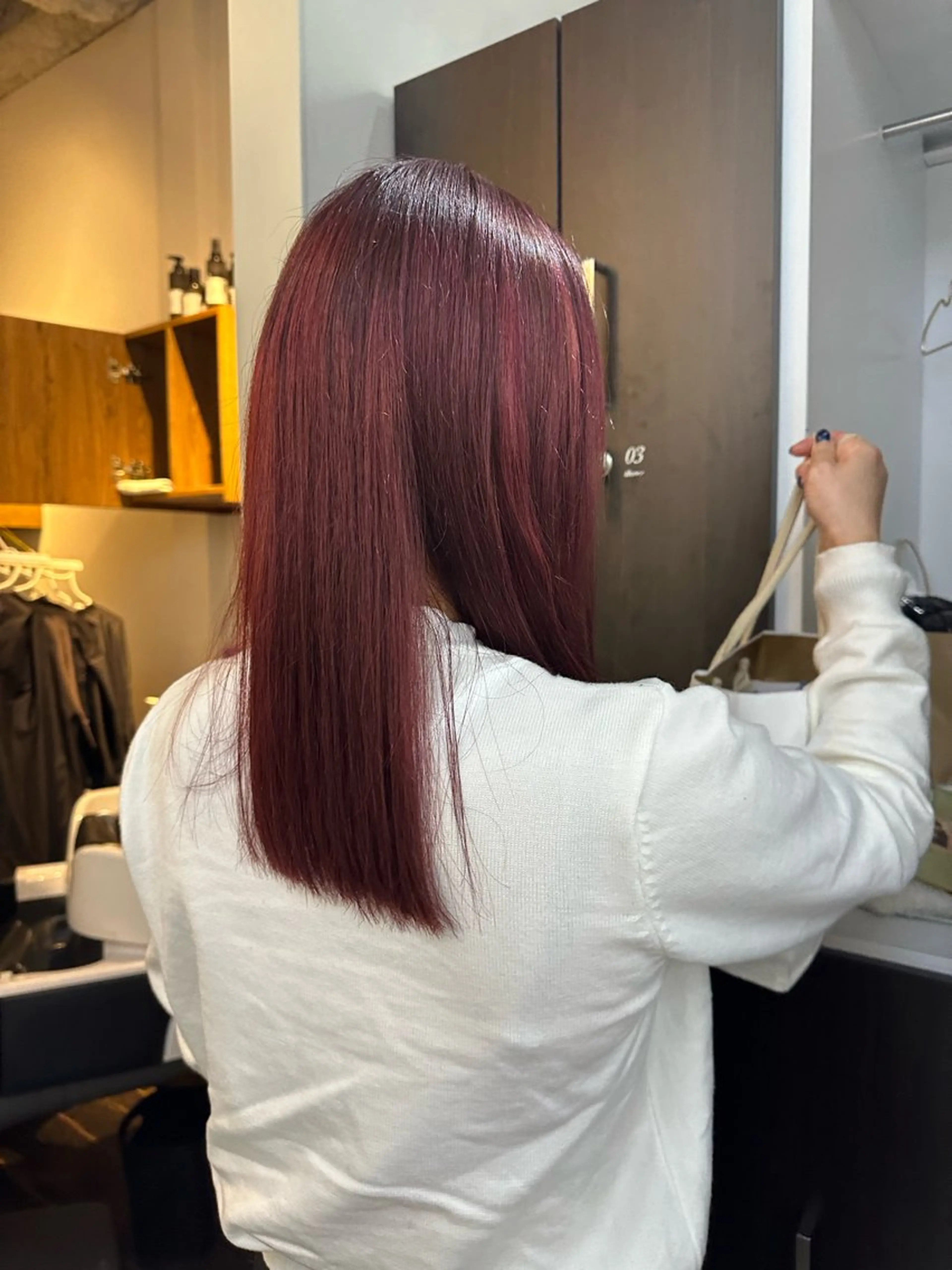 セミロング カラー Daisy🎀【福岡 美容室】chiakiのヘアスタイル