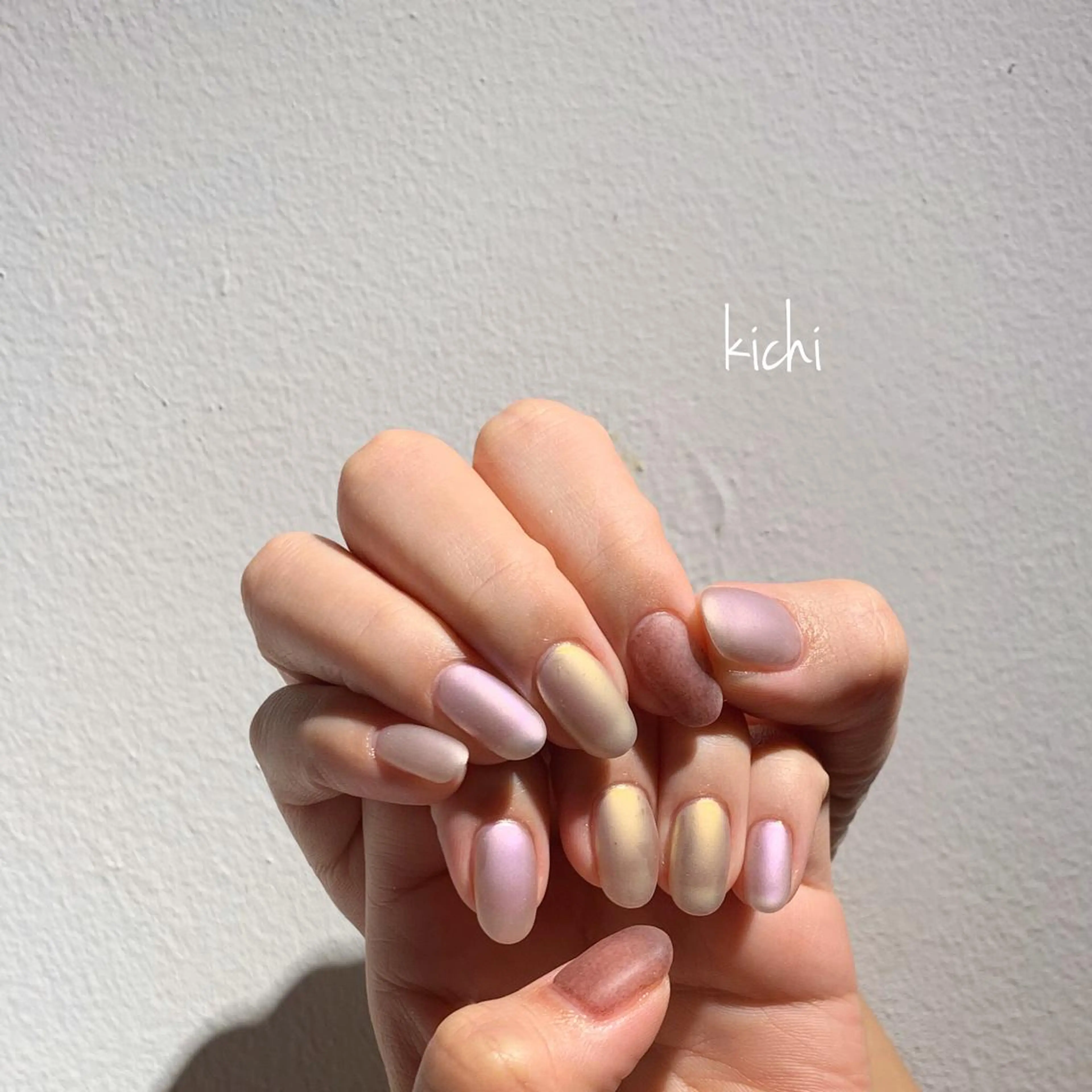 ネイル ハンドネイル フットネイル kichi･:* みじゅのネイルデザイン