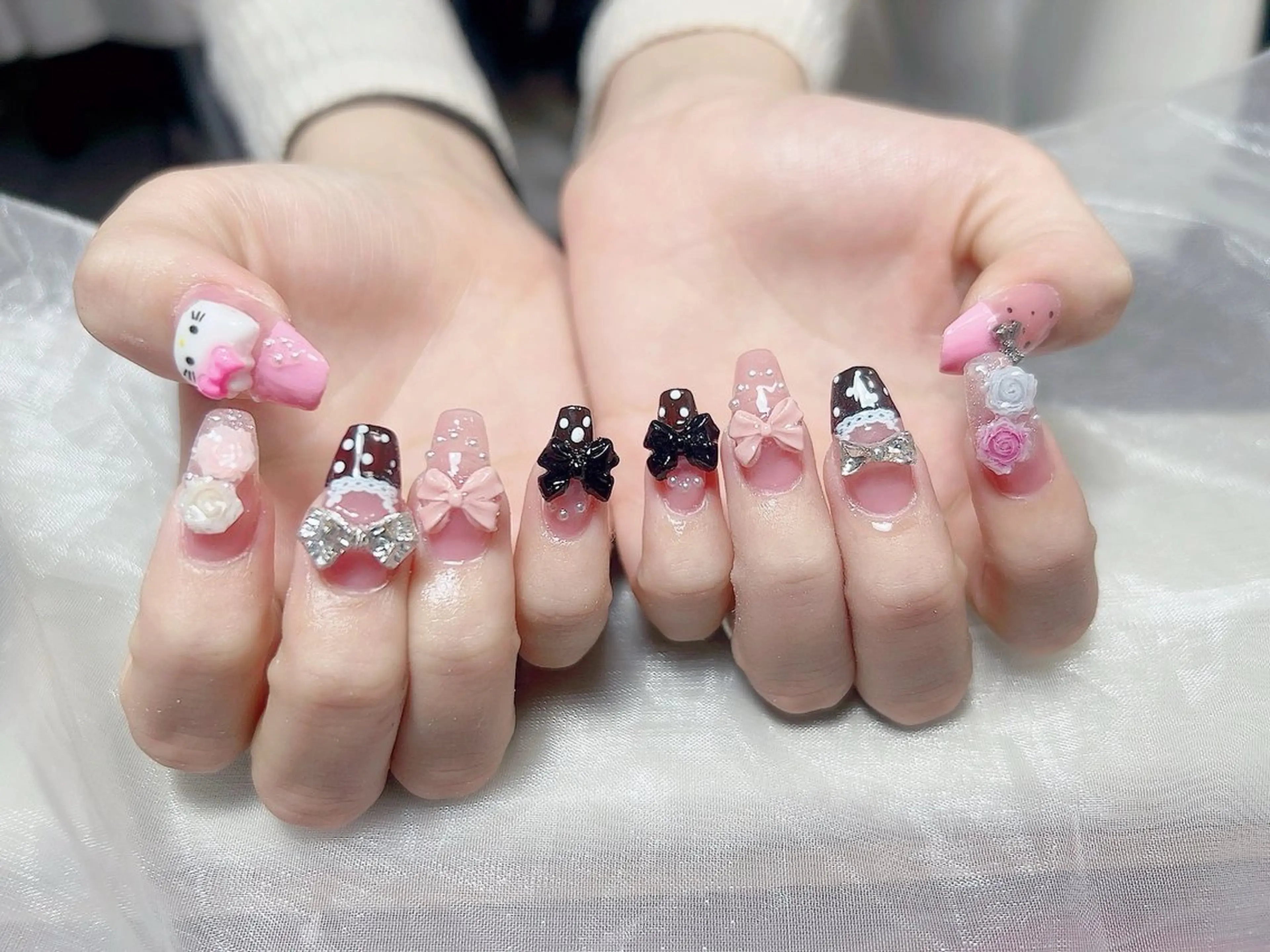 ネイル 持ち込み ネイルチップ JUNA nail salon所属・padan ななのネイルデザイン