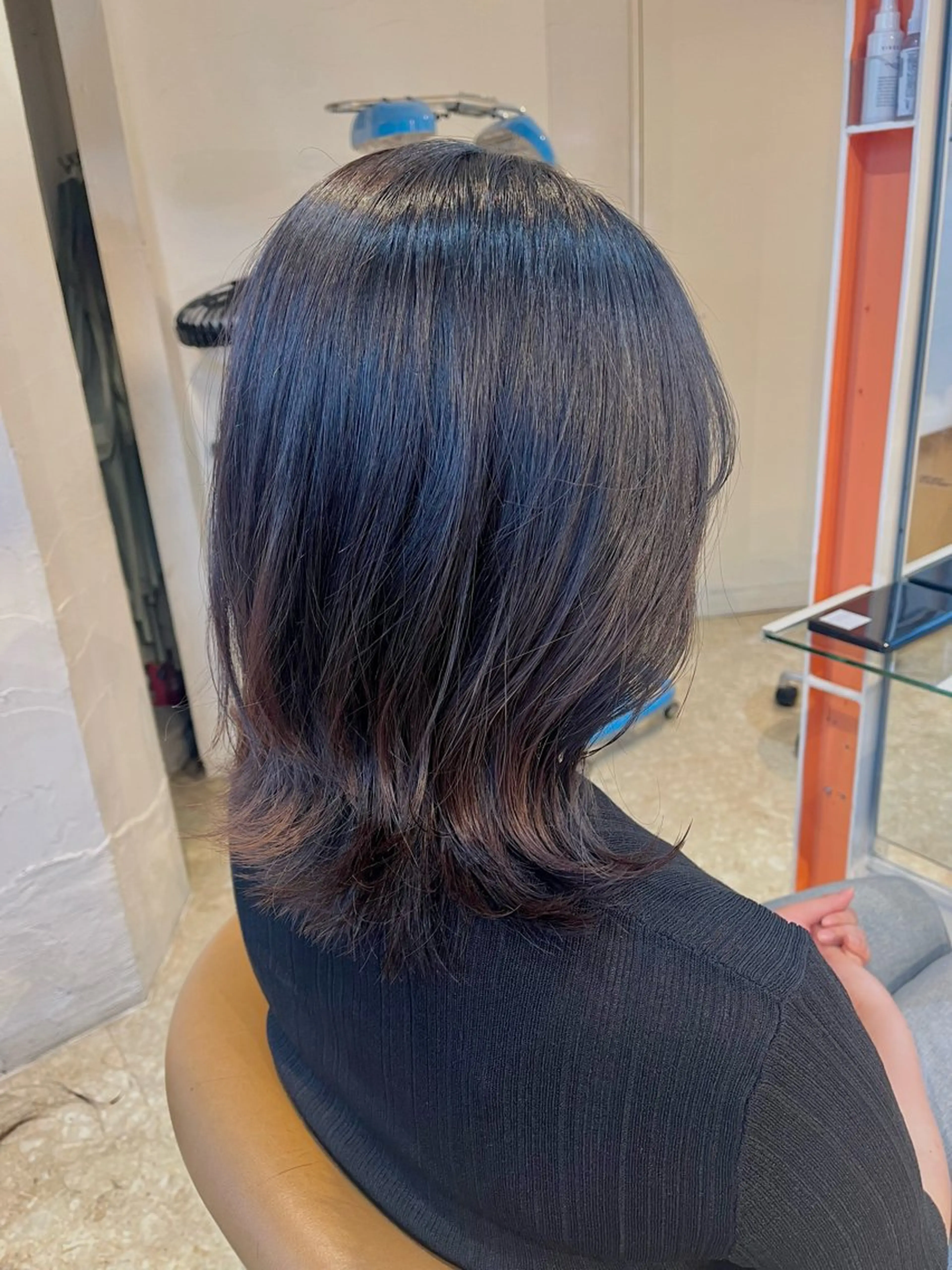 ミディアム カット ヘッドスパ うしだ かおるのヘアスタイル