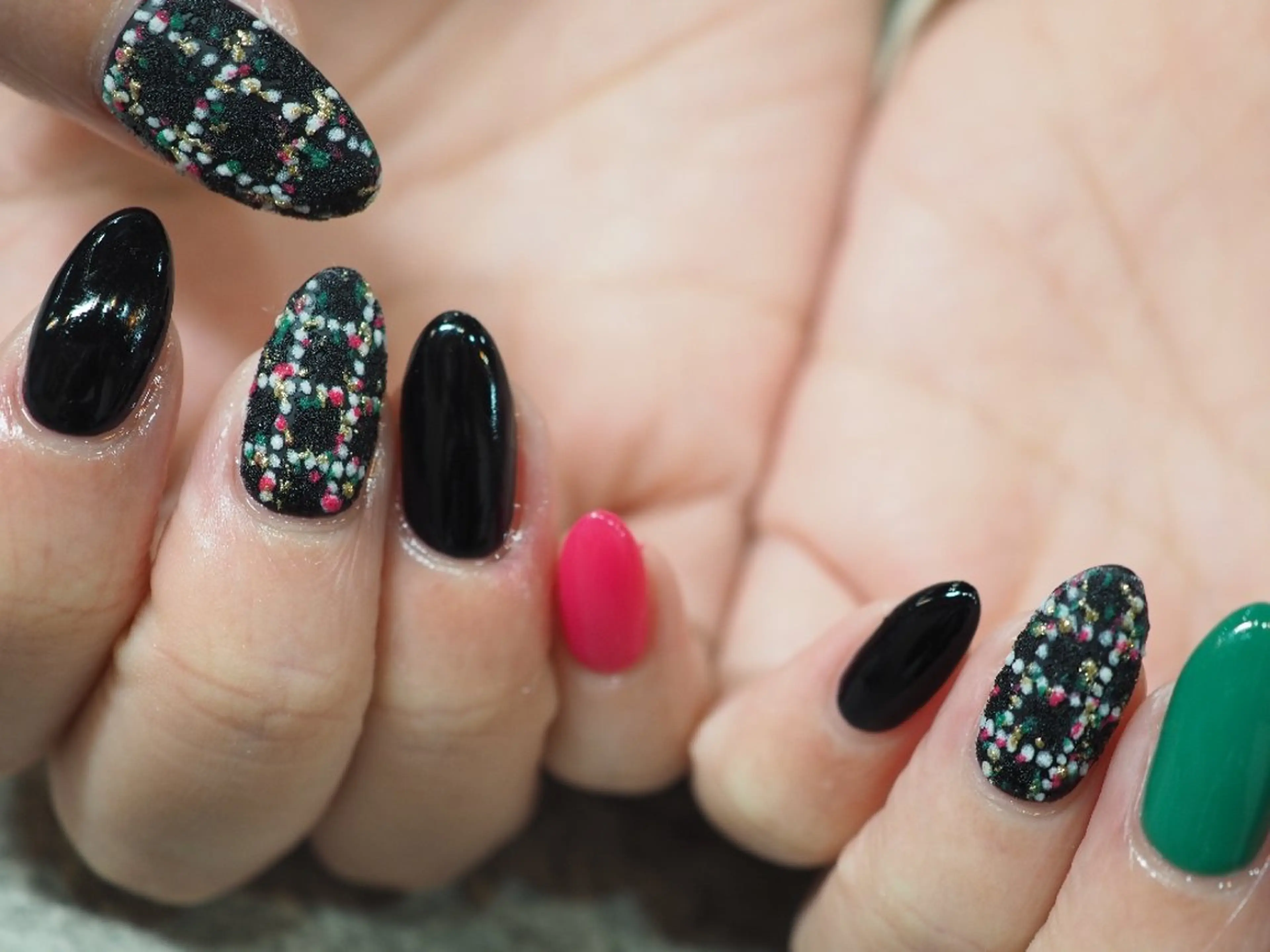 ネイル ハンドネイル glaNje 福光のネイルデザイン