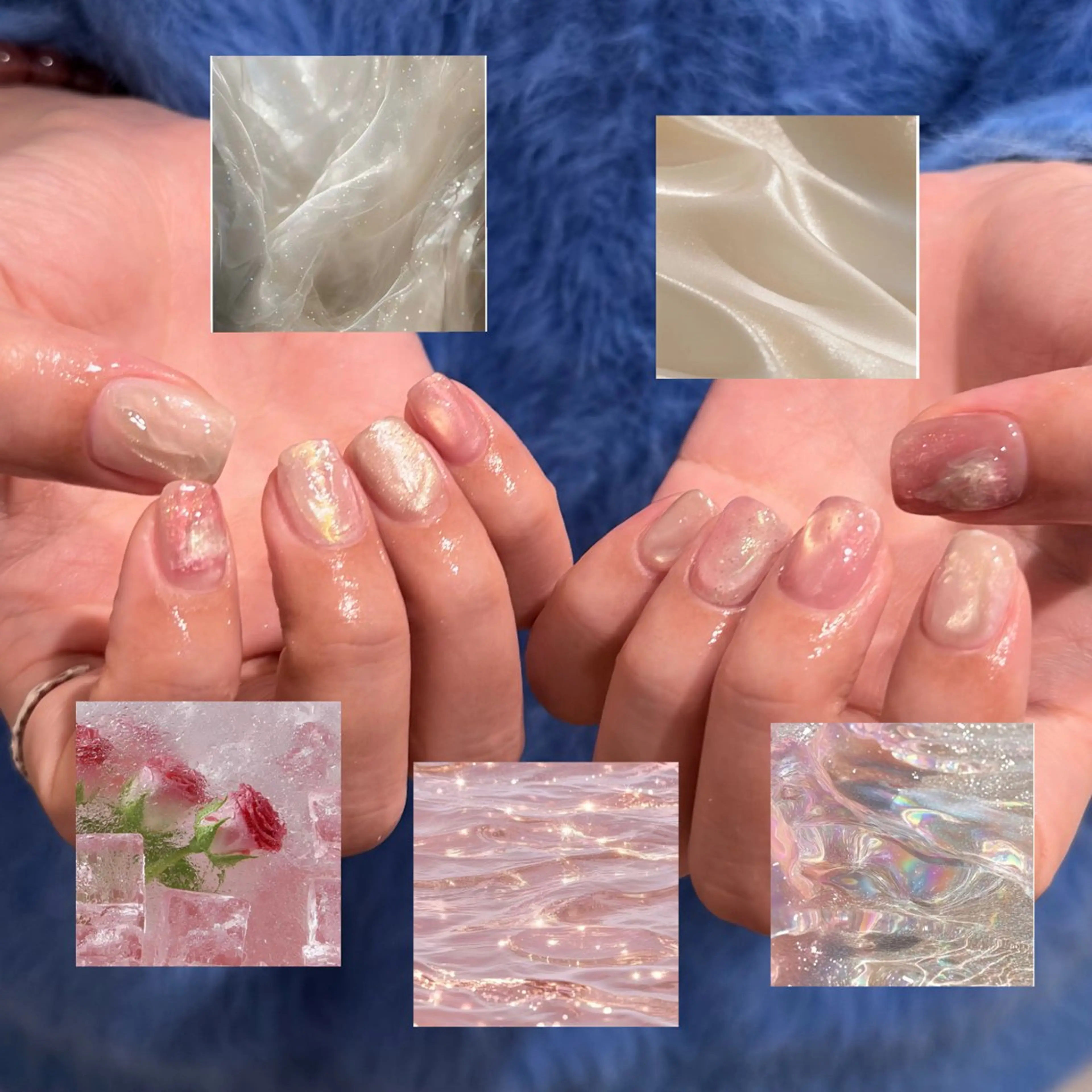 ネイル ハンドネイル 🎀 Hiyubi._.nail 🫧所属・🎀フェイ フェイ🫧💗のネイルデザイン