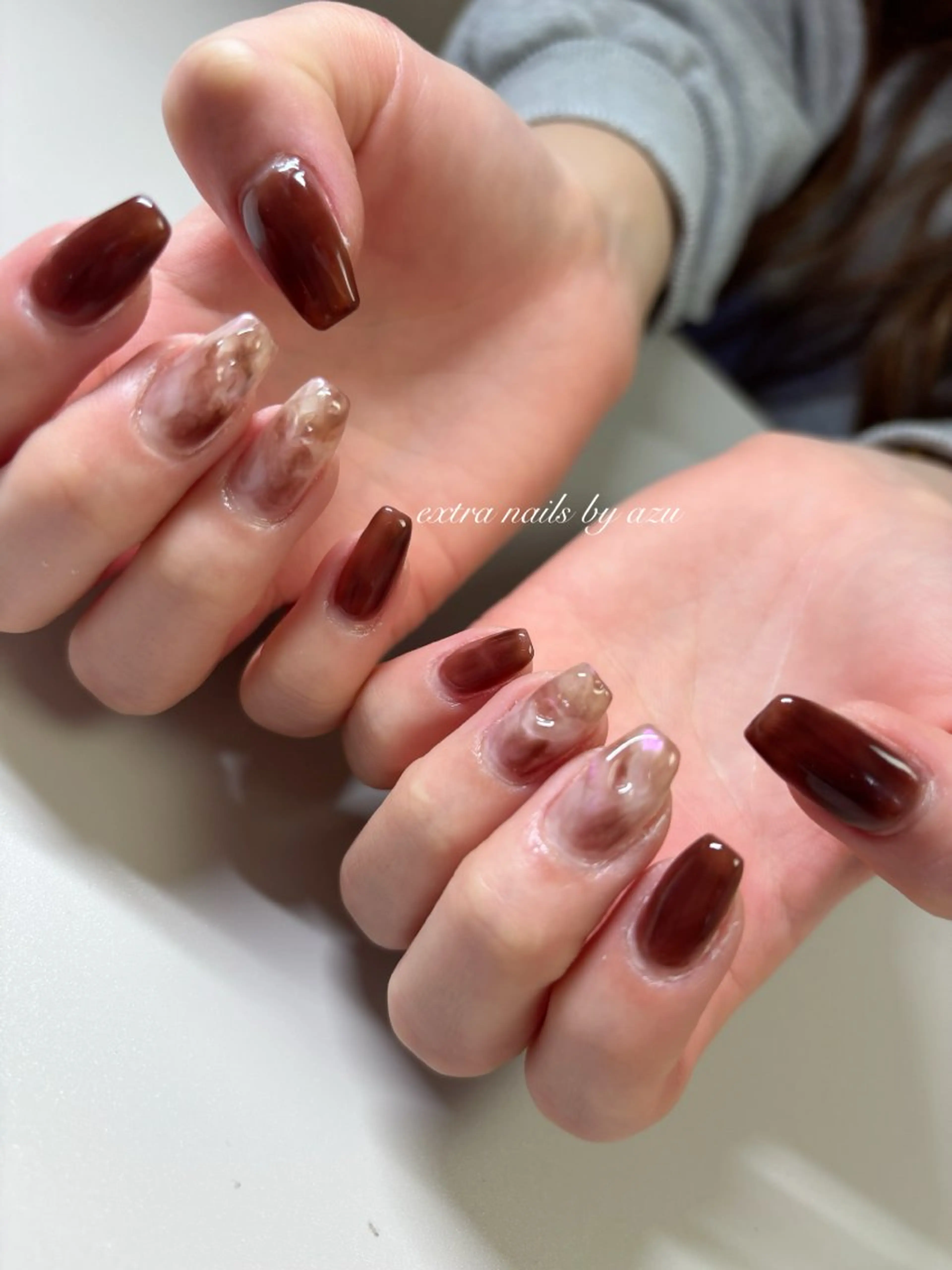 ネイル ハンドネイル extranails /lemellaのネイルデザイン