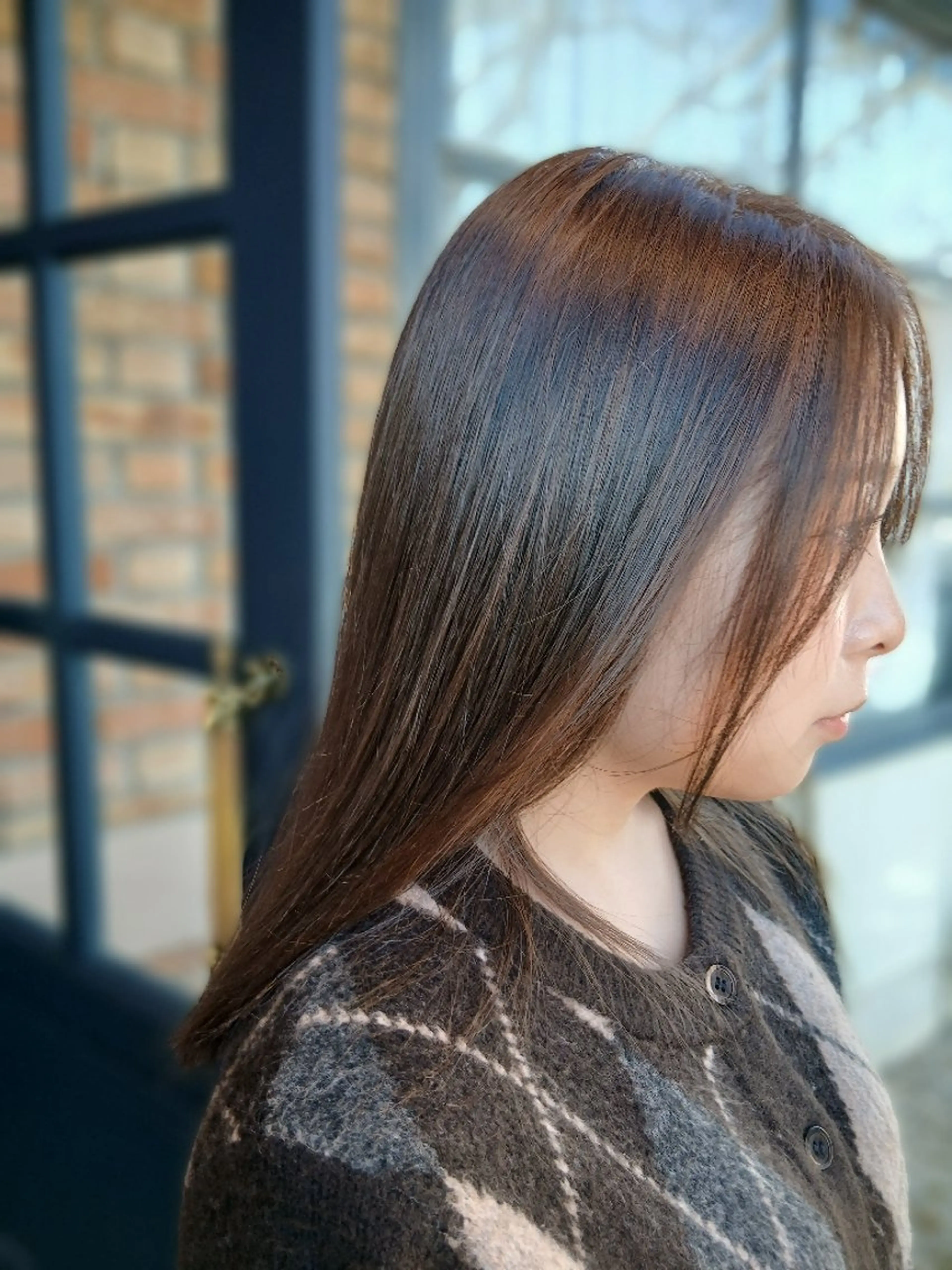 ミディアム Cocolo hair 中島店所属・✨髪質改善✨艶カラー 松本将之進のヘアスタイル