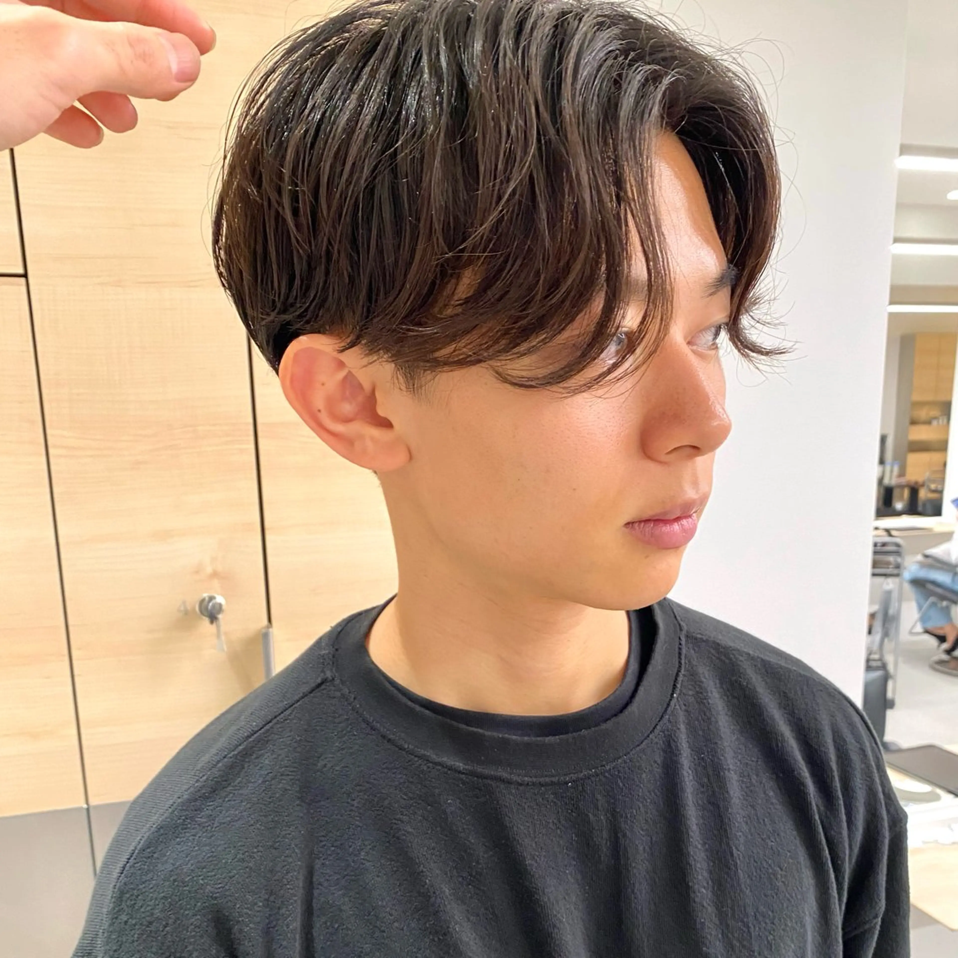メンズ 堀 明俊のヘアスタイル