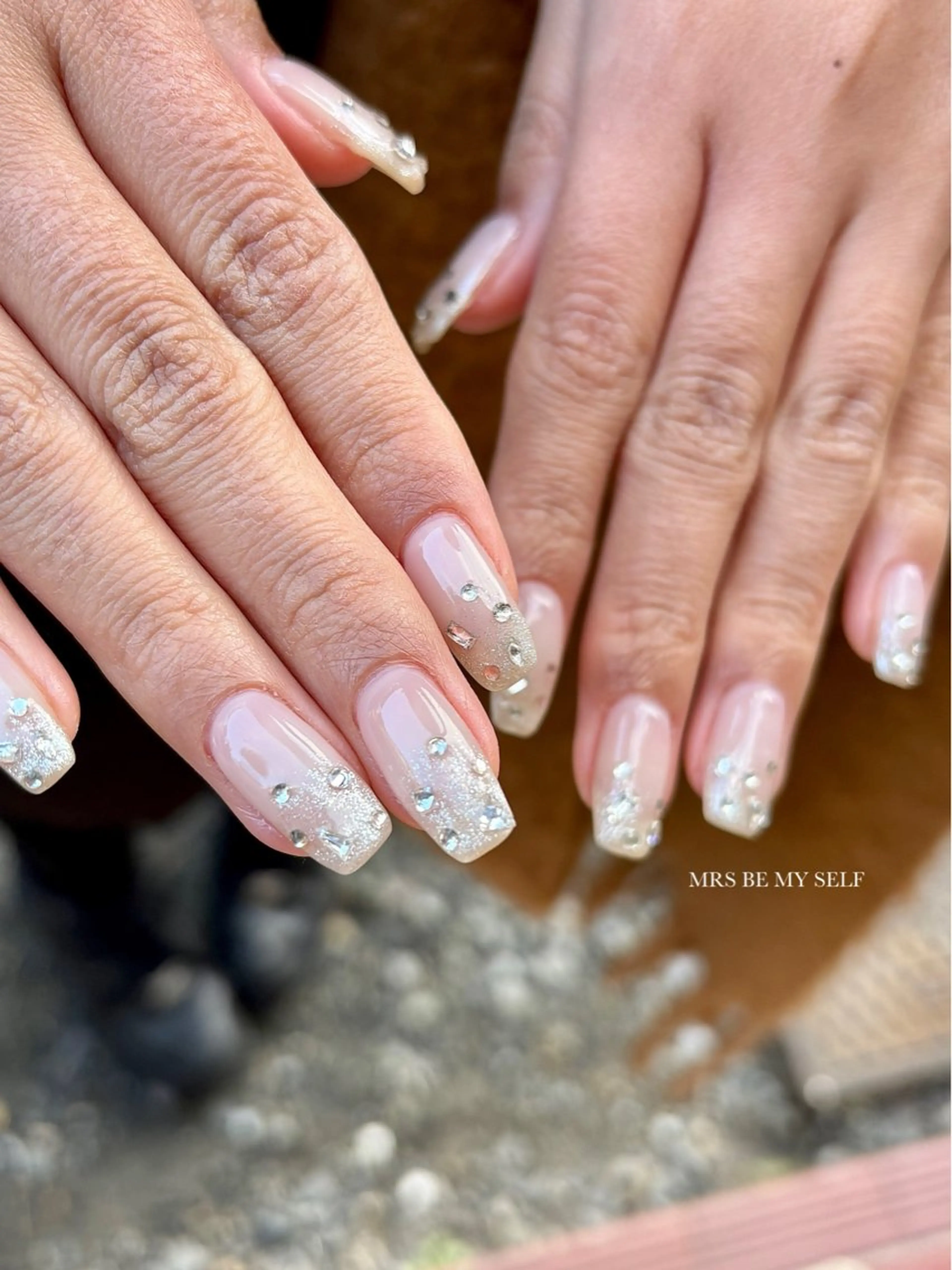 ネイル グラデーション キラキラネイル ハンドネイル MRS/ miyu🎀のネイルデザイン