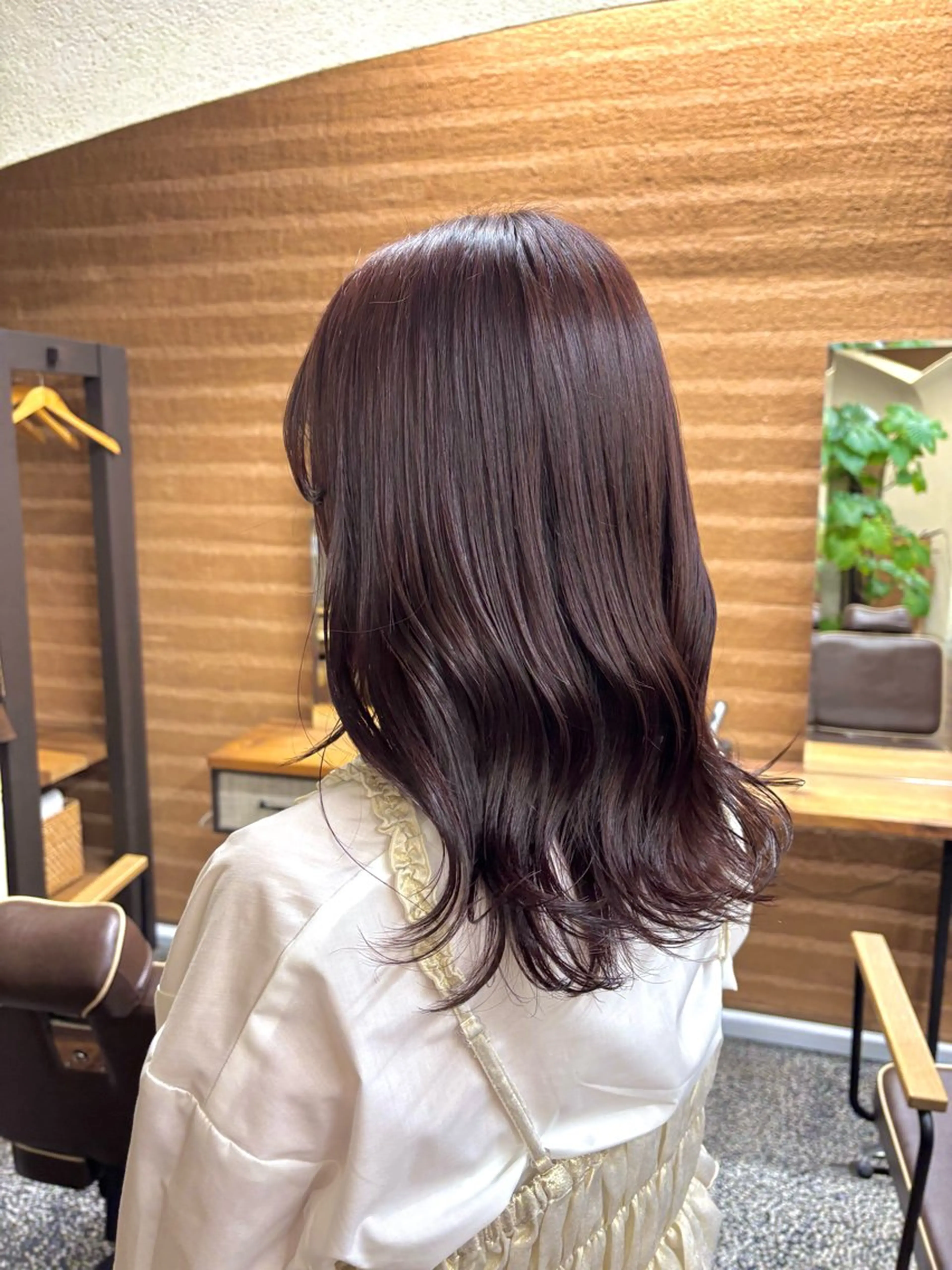 ミディアム カラー zerohair GARDEN所属・zerohair むらなかあやね🐰ᩚのヘアスタイル