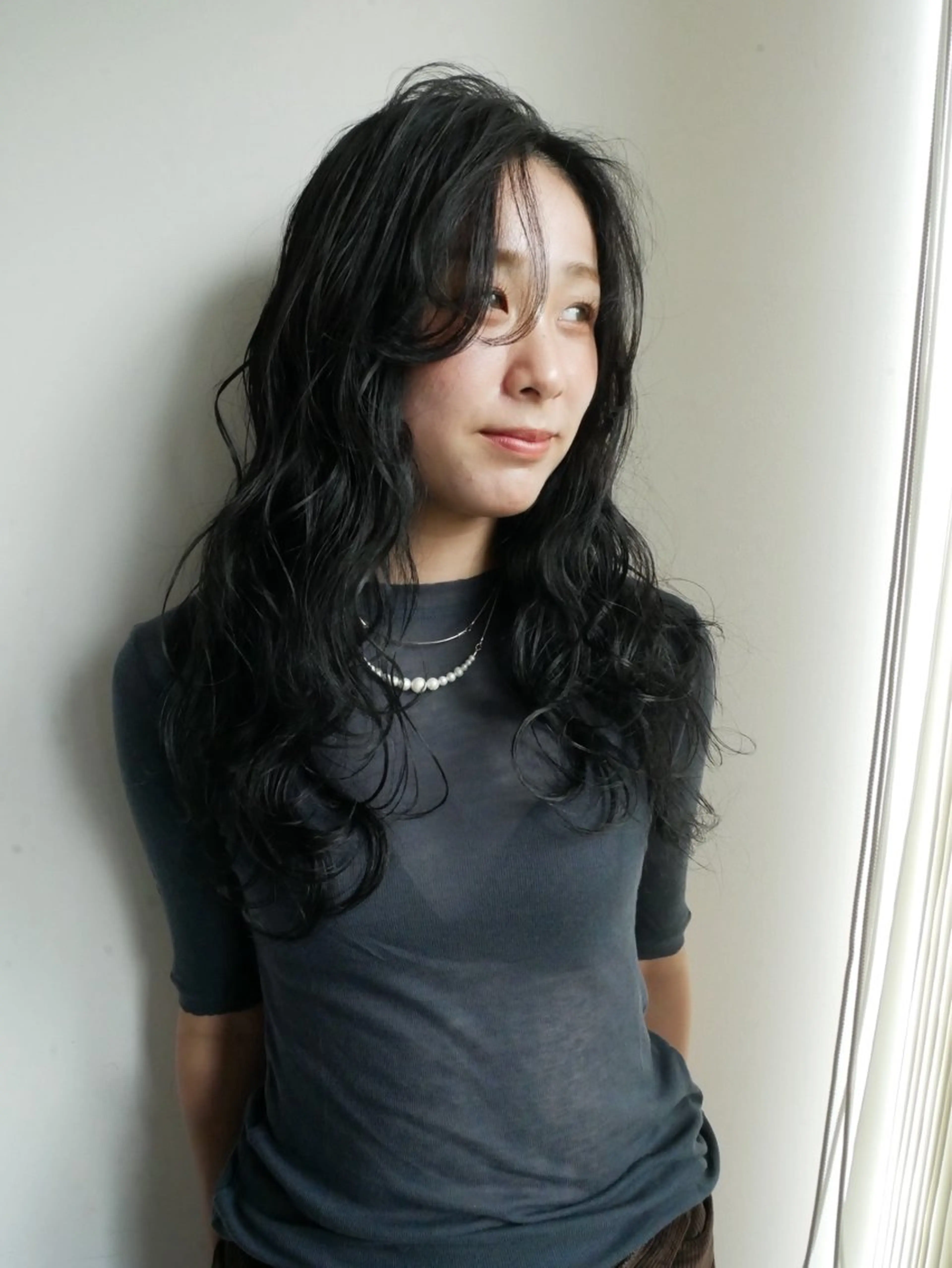 ロング カラー 透明感カラー カット ヘアカラー トリートメント 森田遥奈/透明感カラ ー/似合わせカットのヘアスタイル