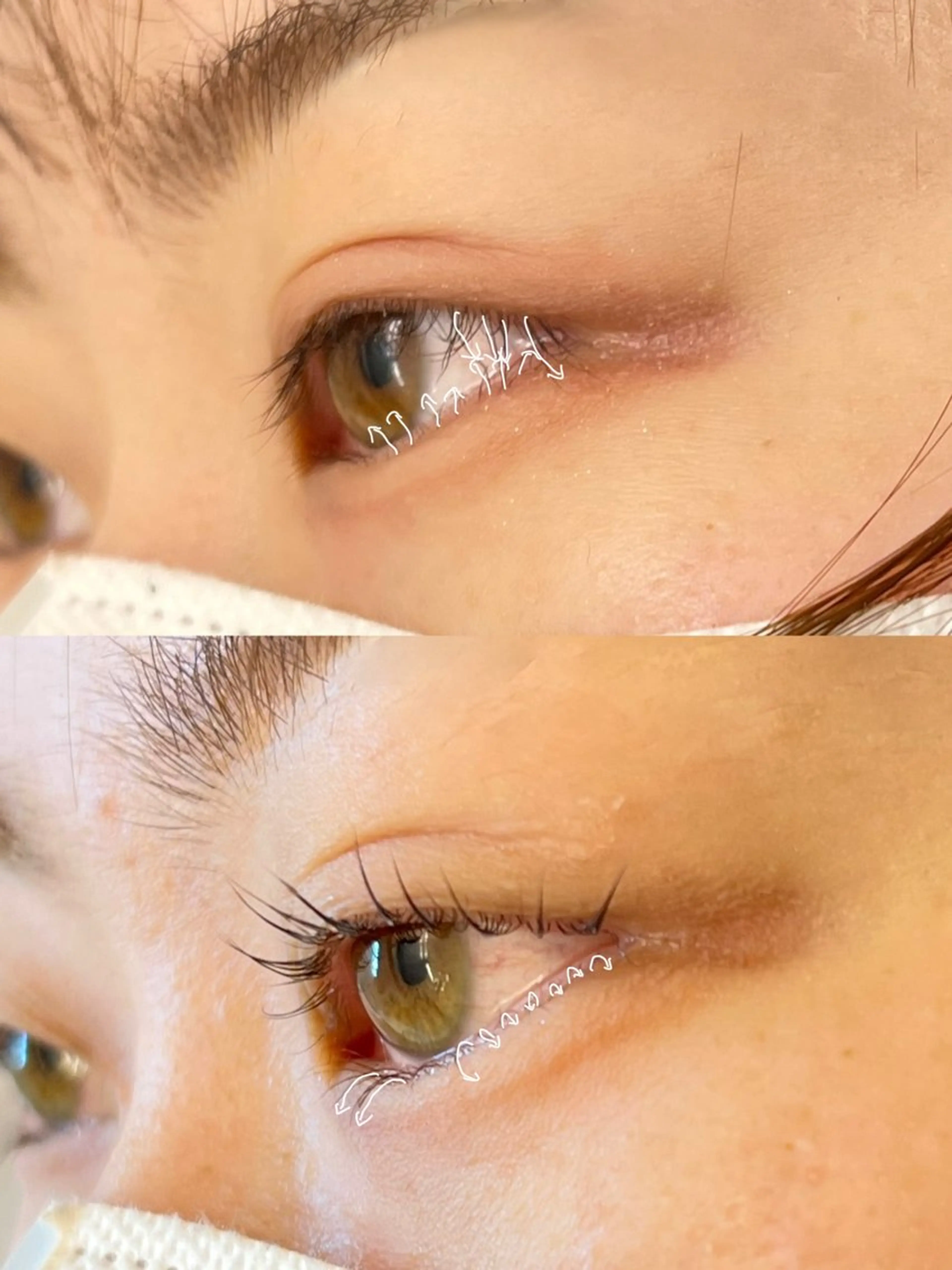 マツエク・マツパ まつげパーマ 下まつげエクステ マツパ ミアン所属・ミアン 宮田のマツエク・マツパデザイン