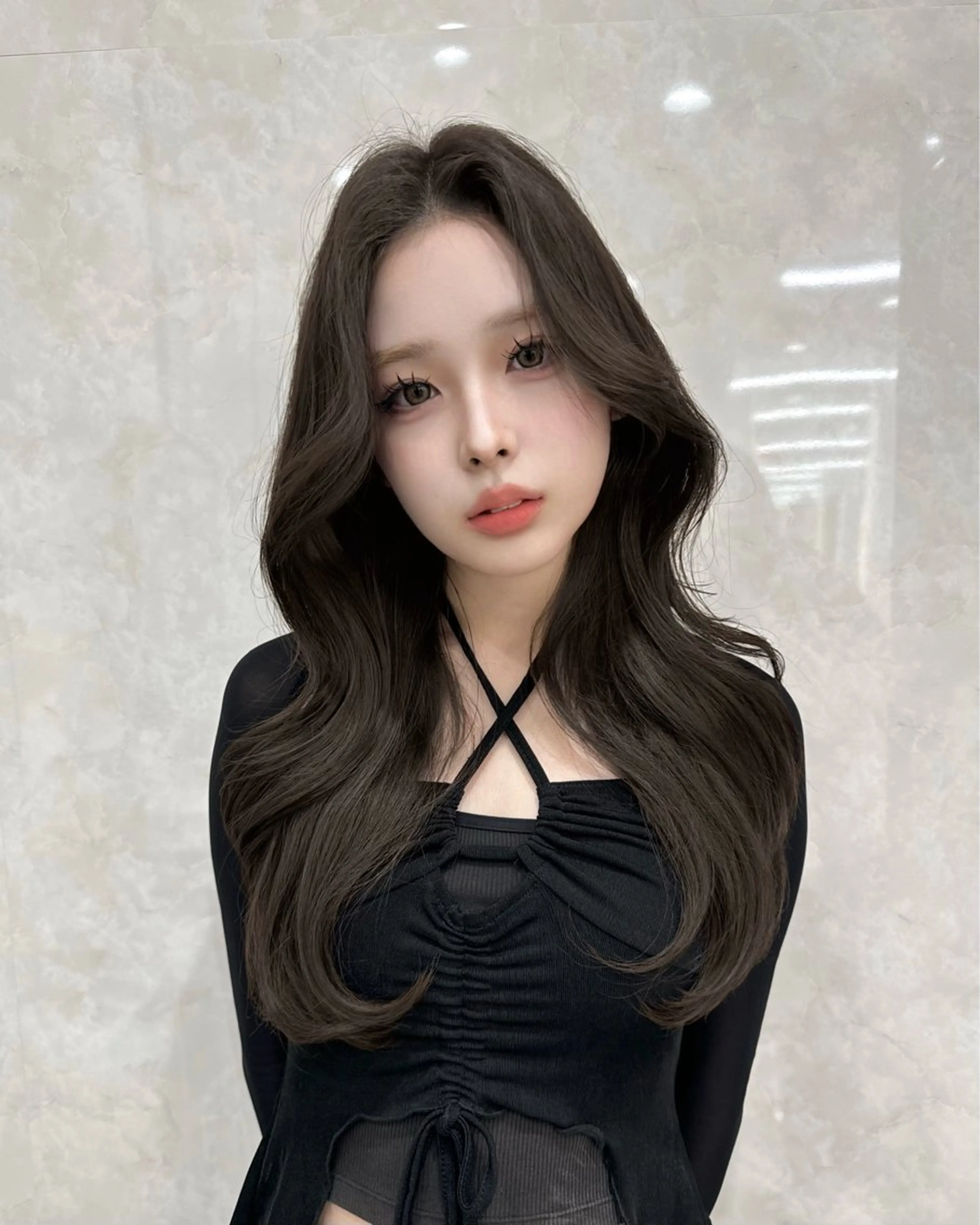 【ブリーチなし】透明感カラー＋トリートメント🩶の写真