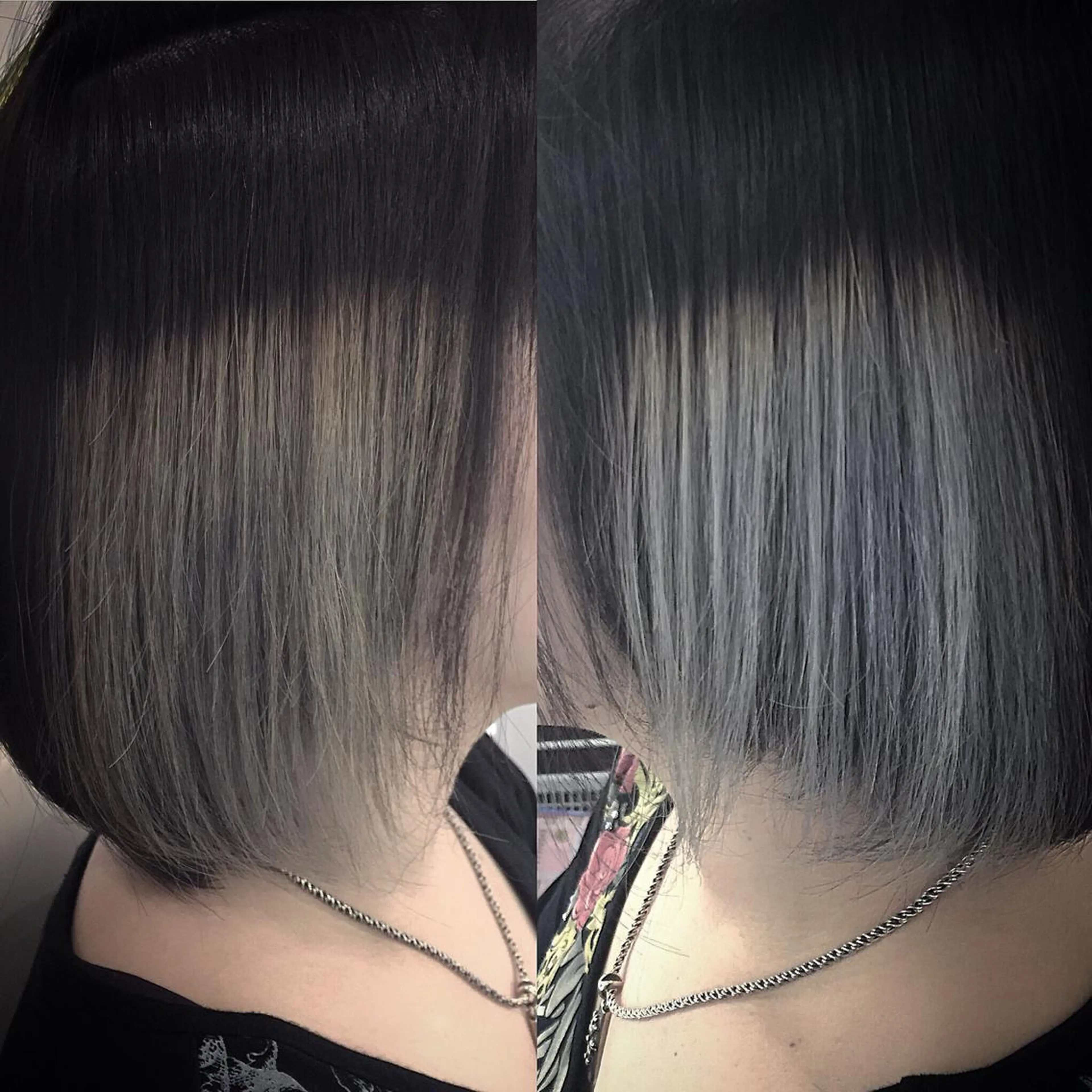 ショート ミディアム カラー アッシュ インナーカラー シルバー シルバーアッシュ Men's BIRTH by happiness 梅田中崎町店所属・メンズ特化美容師 カラー専門ぺーターのヘアスタイル