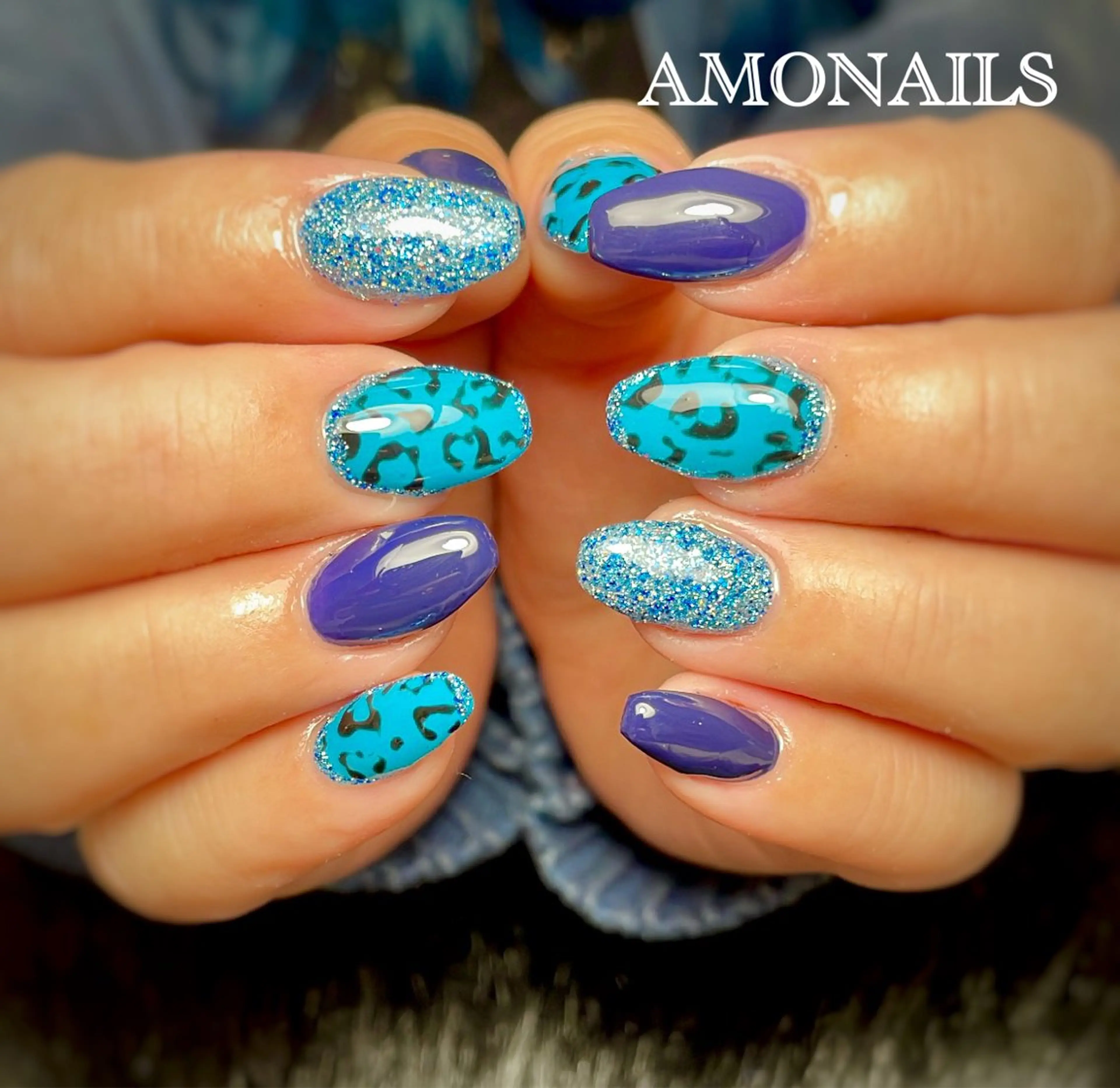 ネイル キラキラネイル ラメ(グリッター) AMONAILS *.のネイルデザイン