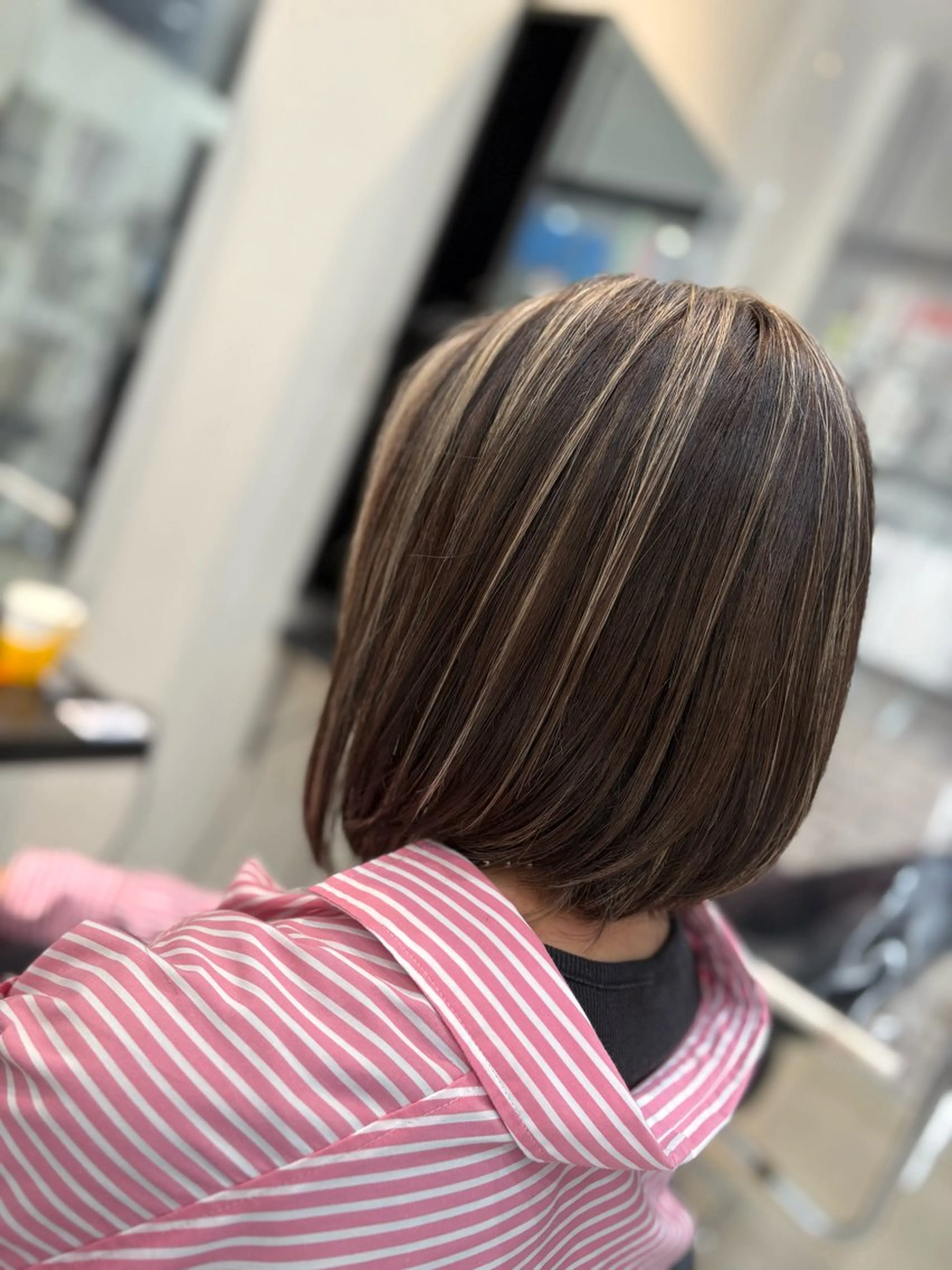 ミディアム カラー カット ヘアカラー シャルム所属・美容室シャルム⭐️ 清水　勇希のヘアスタイル